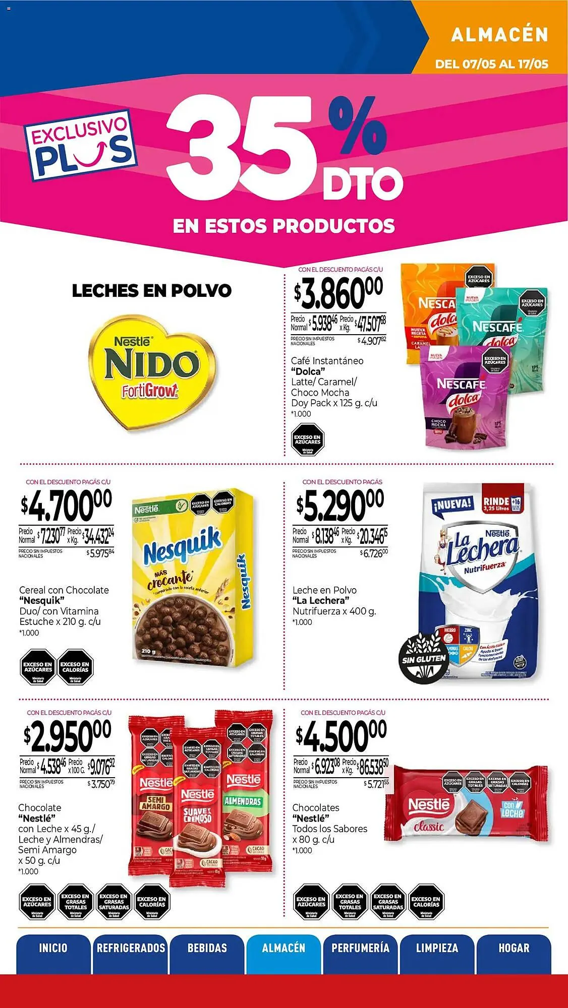 Ofertas de Catálogo La Anonima 7 de mayo al 17 de mayo 2026 - Página 18 del catálogo