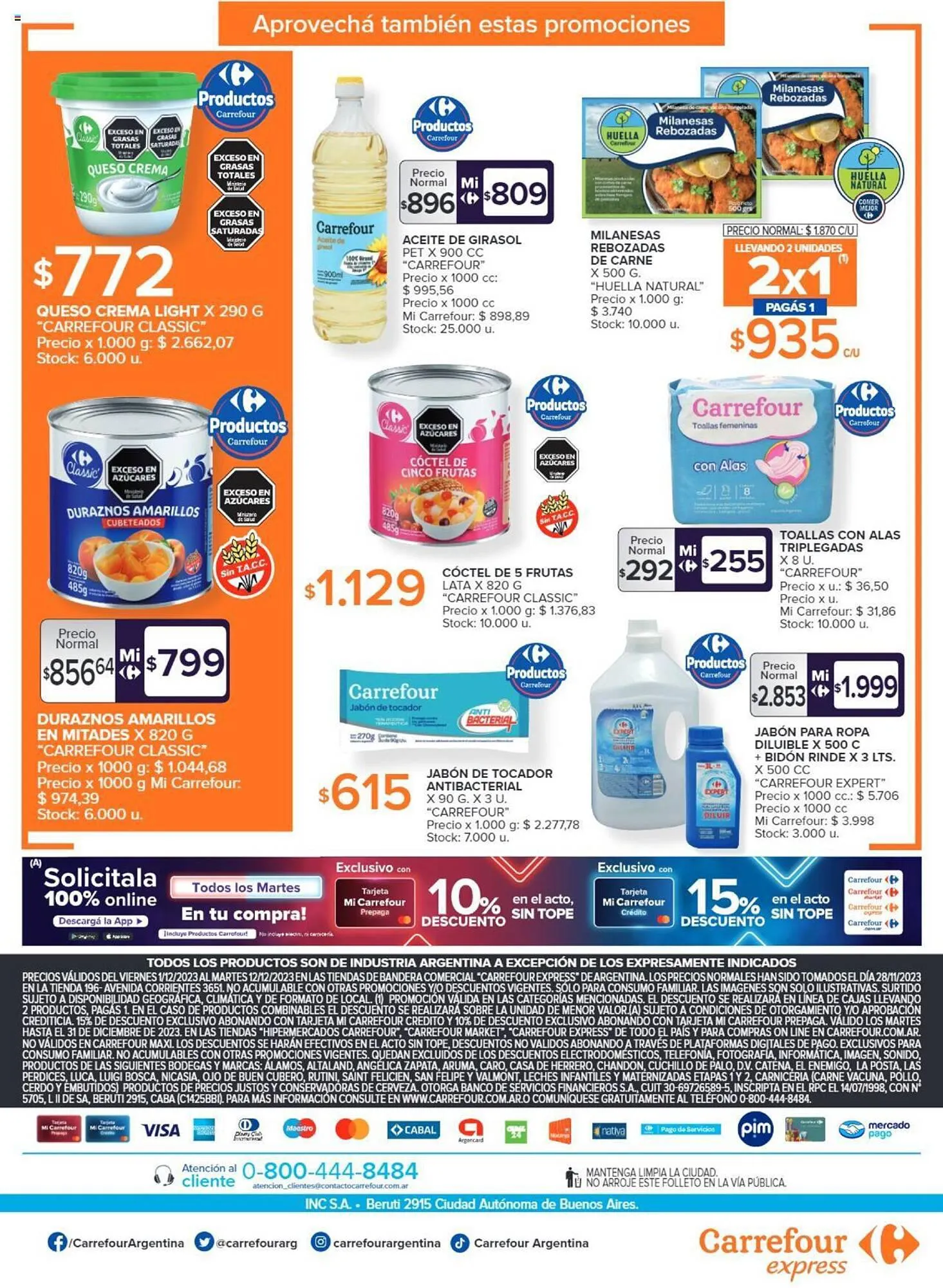 Ofertas de Catálogo Carrefour Express 1 de diciembre al 12 de diciembre 2023 - Página 2 del catálogo