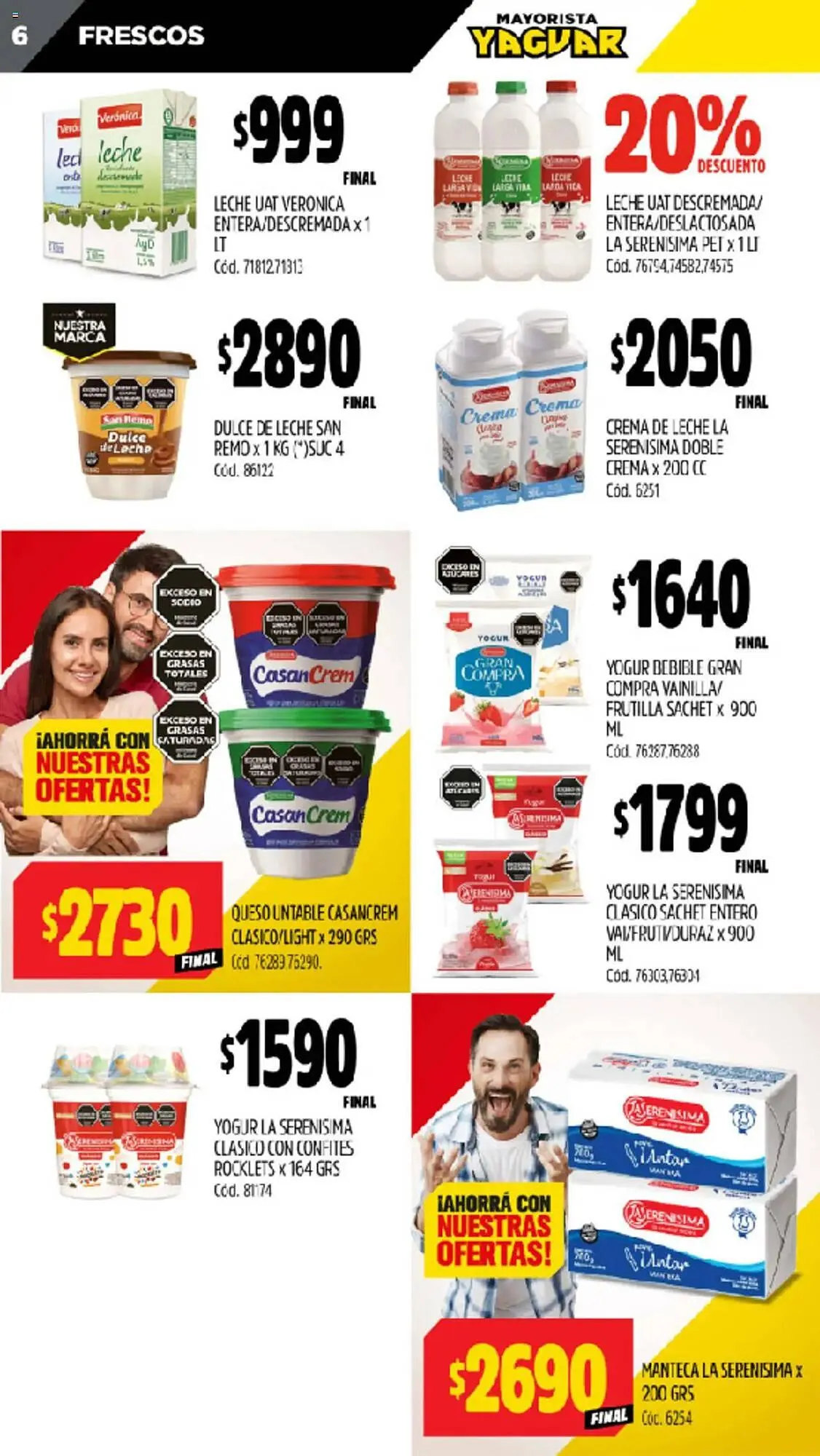Ofertas de Catálogo Supermercados Yaguar 10 de marzo al 16 de marzo 2025 - Página 7 del catálogo
