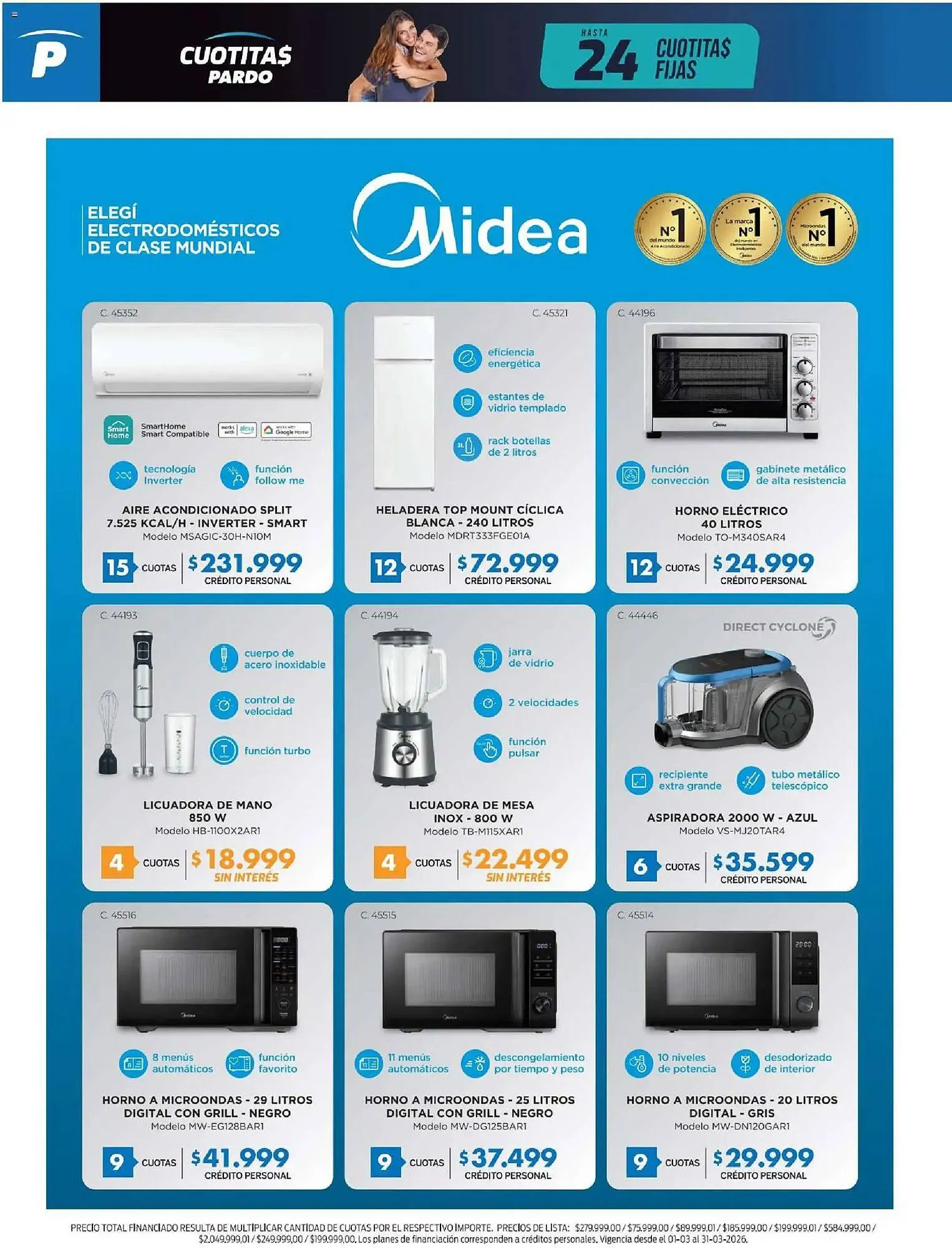 Ofertas de Catálogo Pardo Hogar 1 de marzo al 1 de abril 2026 - Página 8 del catálogo