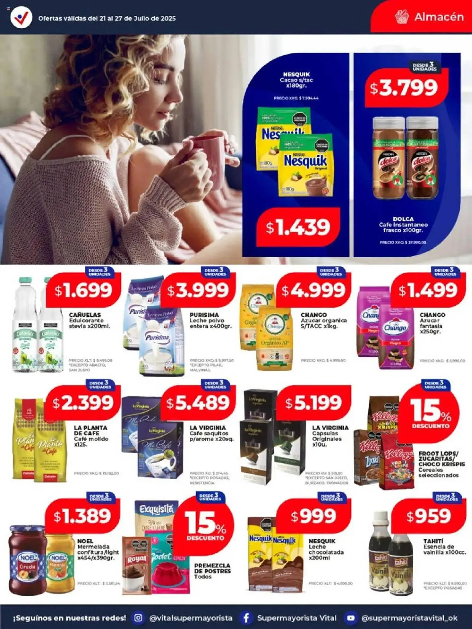 Ofertas de Catálogo Supermayorista Vital 21 de julio al 28 de julio 2025 - Página 17 del catálogo