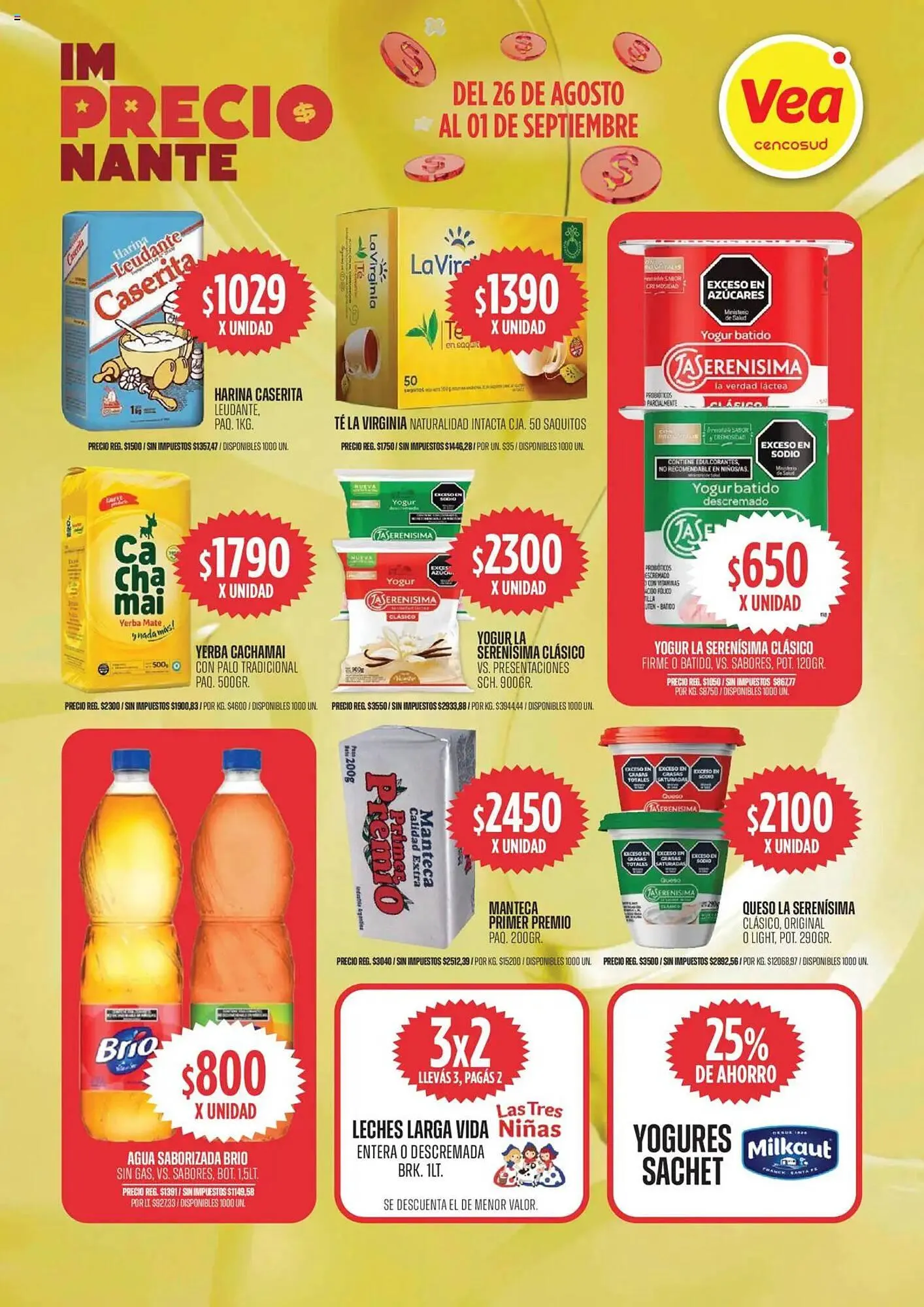 Ofertas de Catálogo Supermercados Vea 26 de agosto al 1 de septiembre 2025 - Página 2 del catálogo