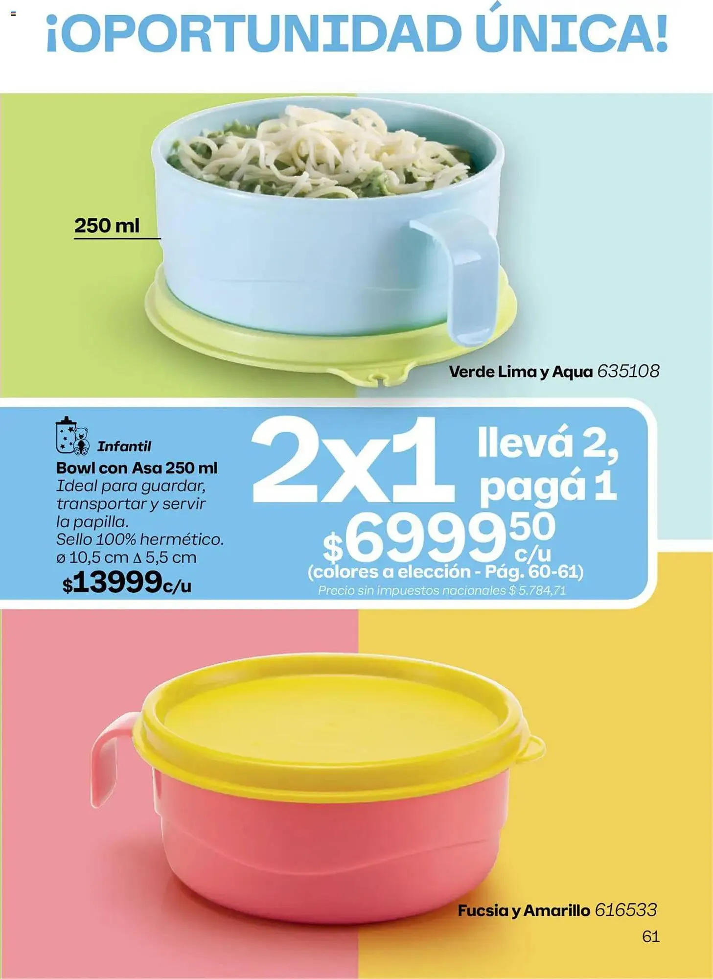 Ofertas de Folleto Tupperware 21 de septiembre al 5 de octubre 2025 - Página 62 del catálogo