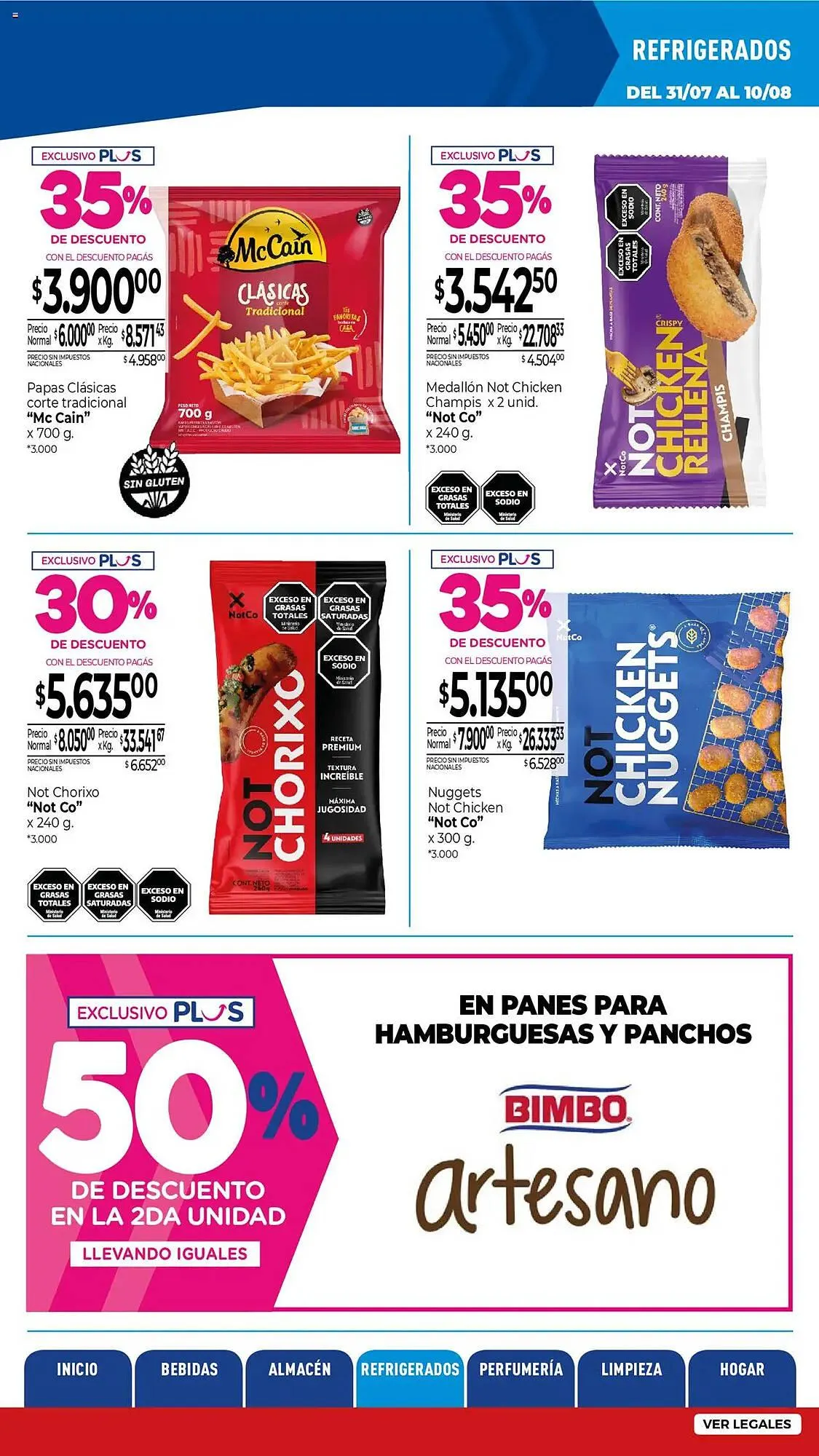 Ofertas de Catálogo La Anonima 31 de julio al 11 de agosto 2025 - Página 21 del catálogo