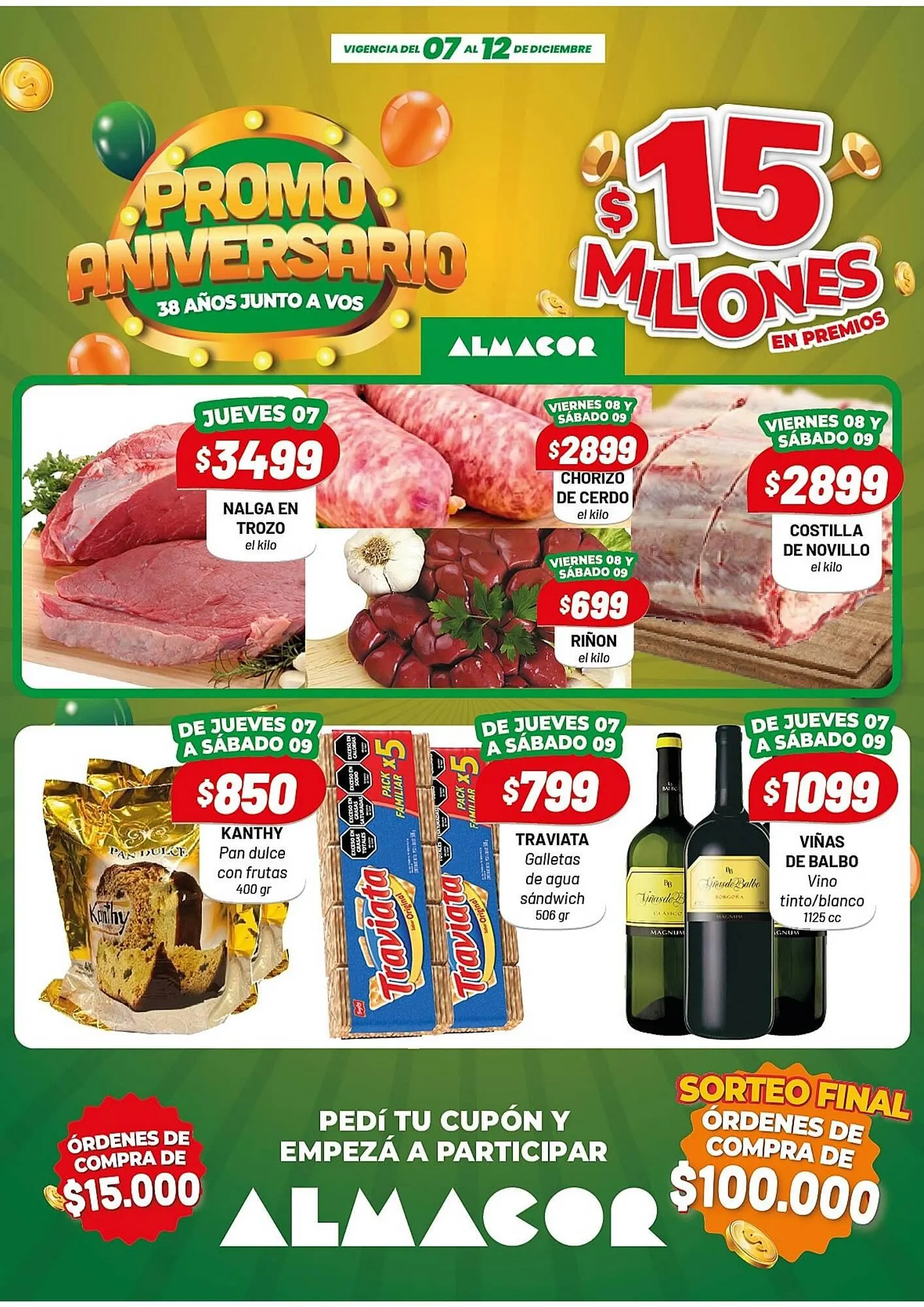 Ofertas de Catálogo Almacor 7 de diciembre al 12 de diciembre 2023 - Página 1 del catálogo