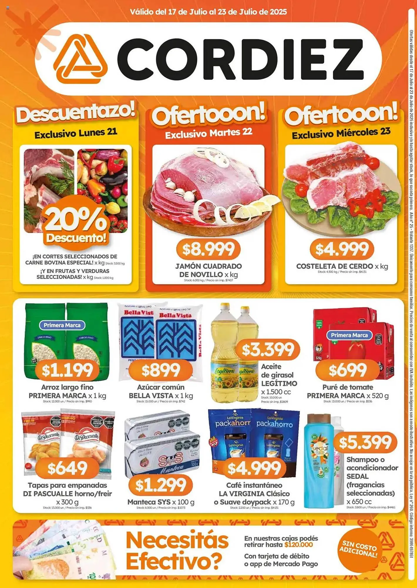 Ofertas de Catálogo Cordiez 17 de julio al 23 de julio 2025 - Página 8 del catálogo
