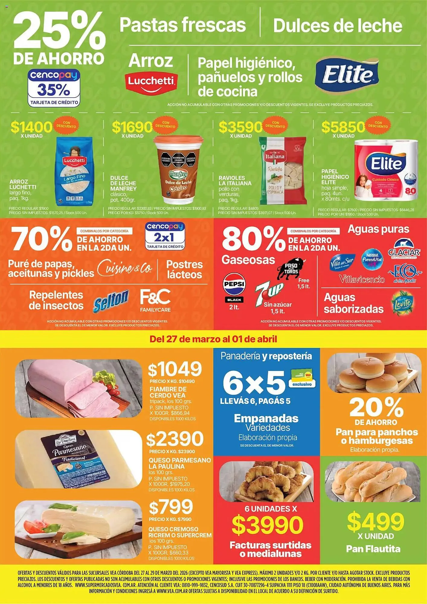 Ofertas de Catálogo Supermercados Vea 27 de marzo al 29 de marzo 2026 - Página 2 del catálogo