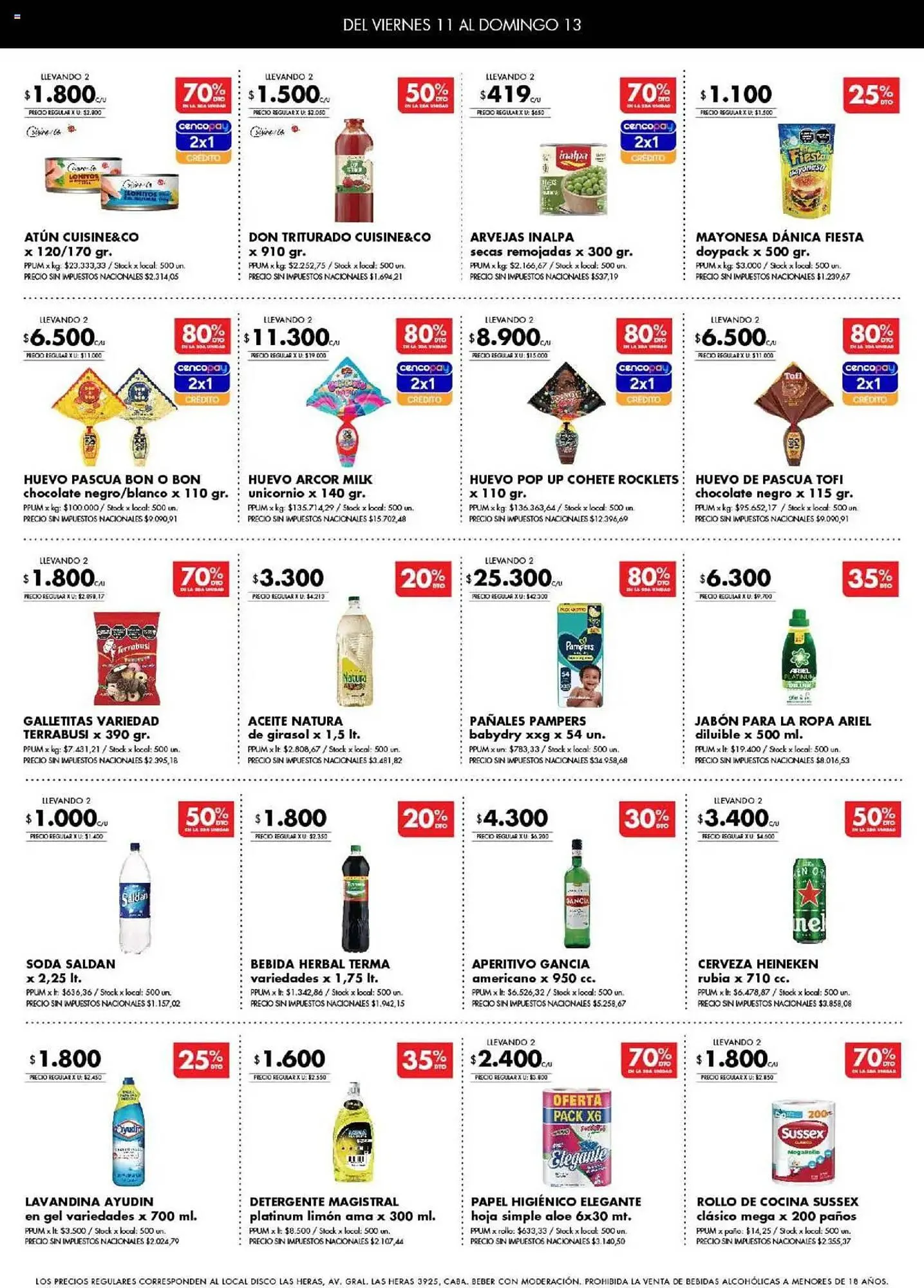 Ofertas de Catálogo Disco 11 de abril al 13 de abril 2025 - Página 8 del catálogo