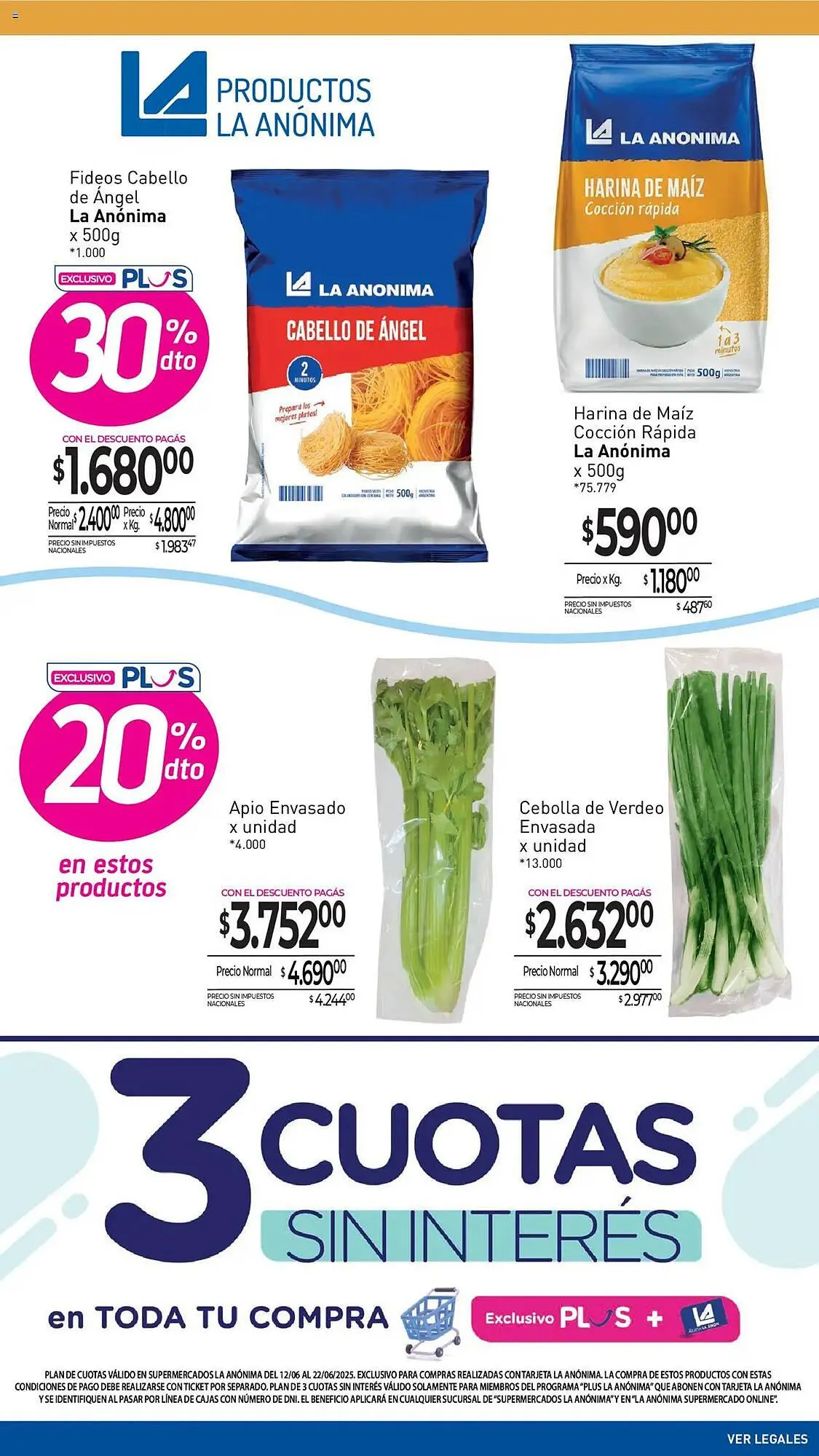 Ofertas de Catálogo La Anonima 12 de junio al 22 de junio 2025 - Página 10 del catálogo