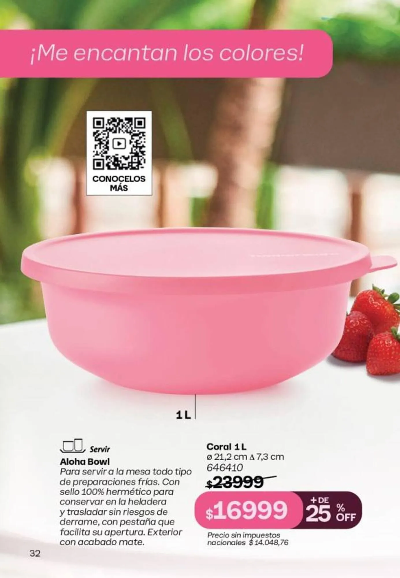 Ofertas de Folleto Tupperware 1 de octubre al 31 de octubre 2025 - Página 33 del catálogo
