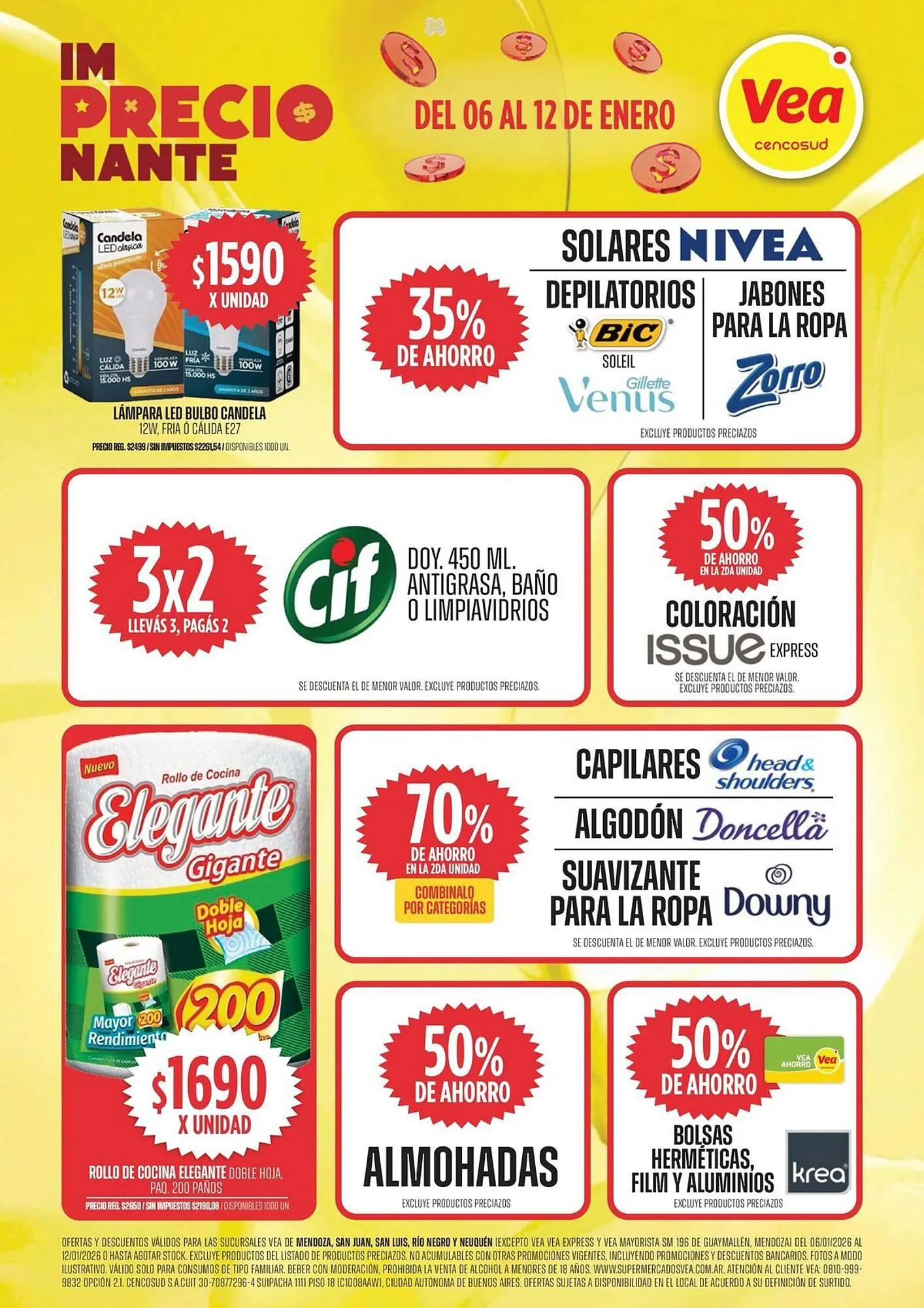 Ofertas de Catálogo Supermercados Vea 6 de enero al 12 de enero 2026 - Página 6 del catálogo