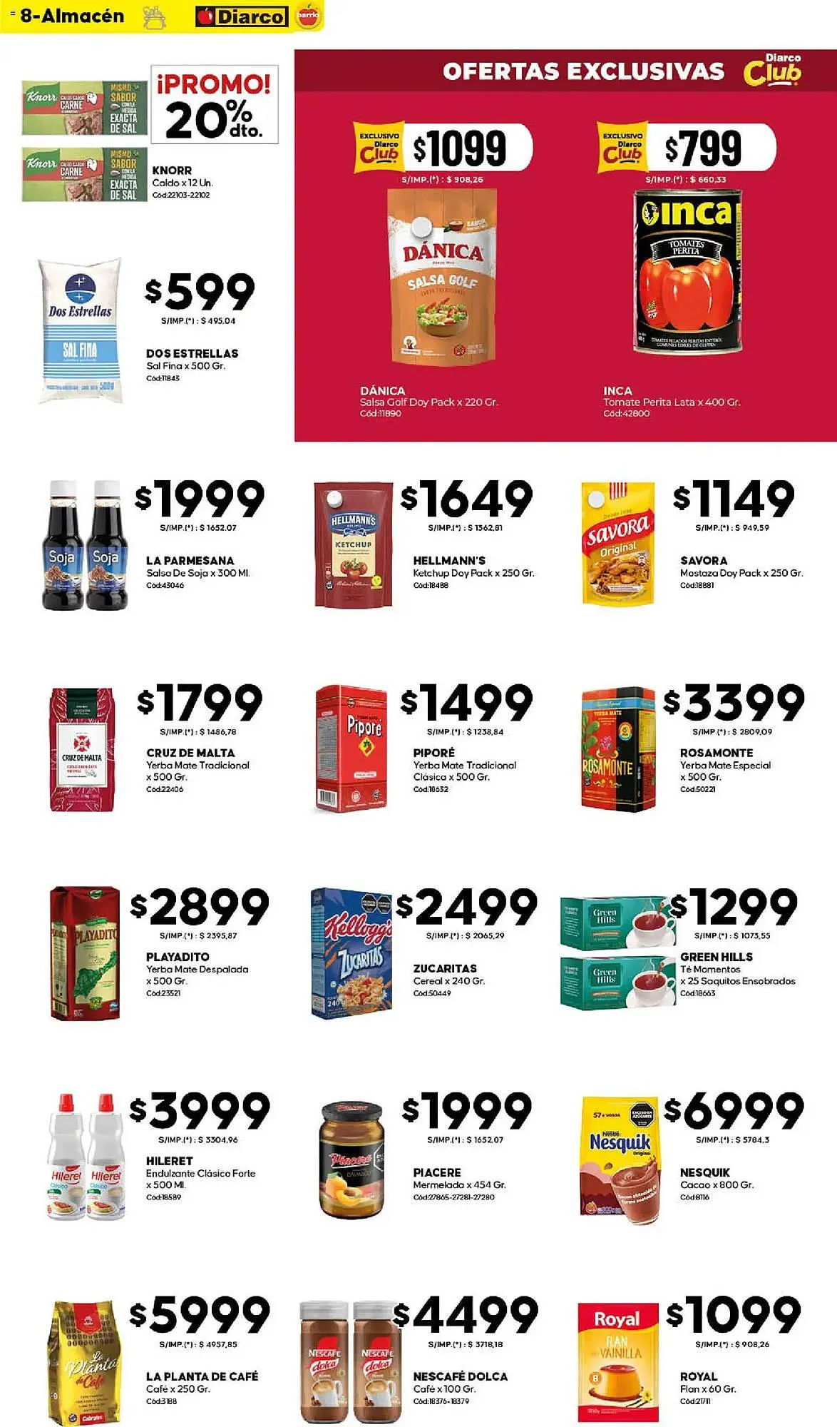 Ofertas de Catálogo Diarco 1 de diciembre al 5 de diciembre 2025 - Página 8 del catálogo