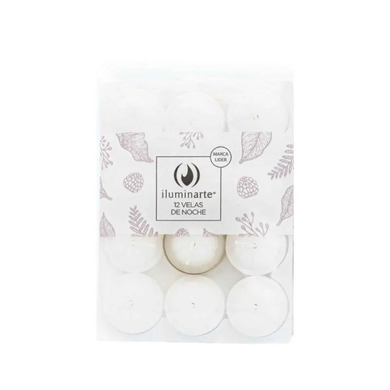 Velas de Noche Blancas