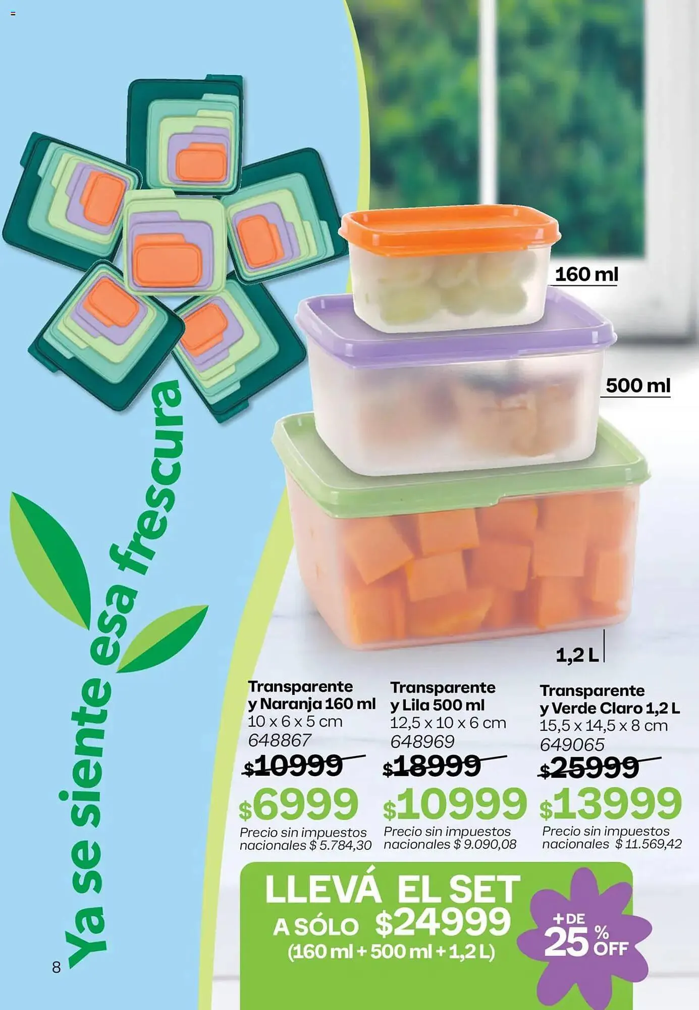 Ofertas de Folleto Tupperware 21 de septiembre al 5 de octubre 2025 - Página 9 del catálogo
