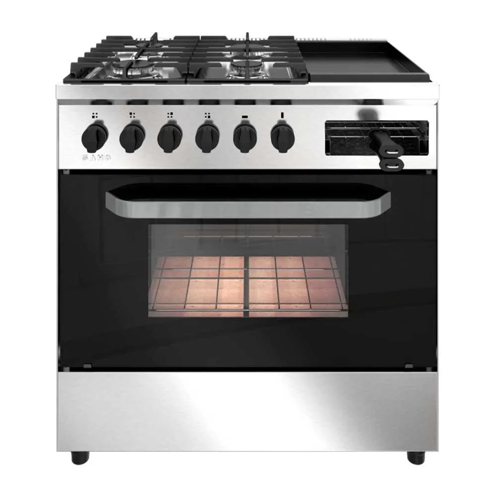 Cocina ACERO 820 Multigas 85 Cm Acero Inoxidable