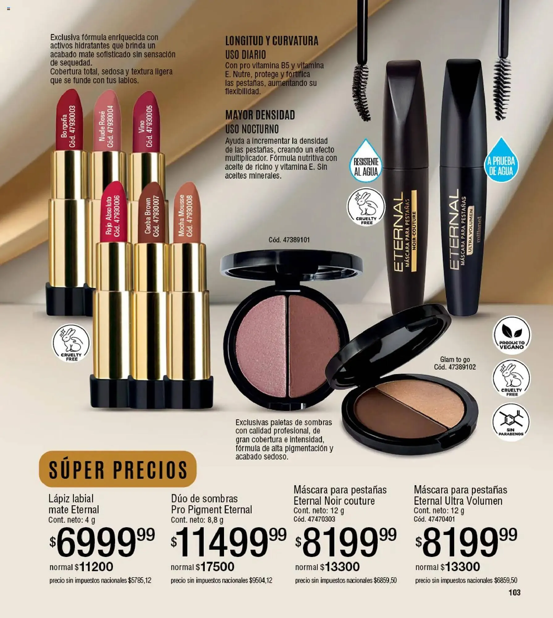 Ofertas de Catálogo Millanel Cosmética 30 de marzo al 27 de abril 2026 - Página 103 del catálogo