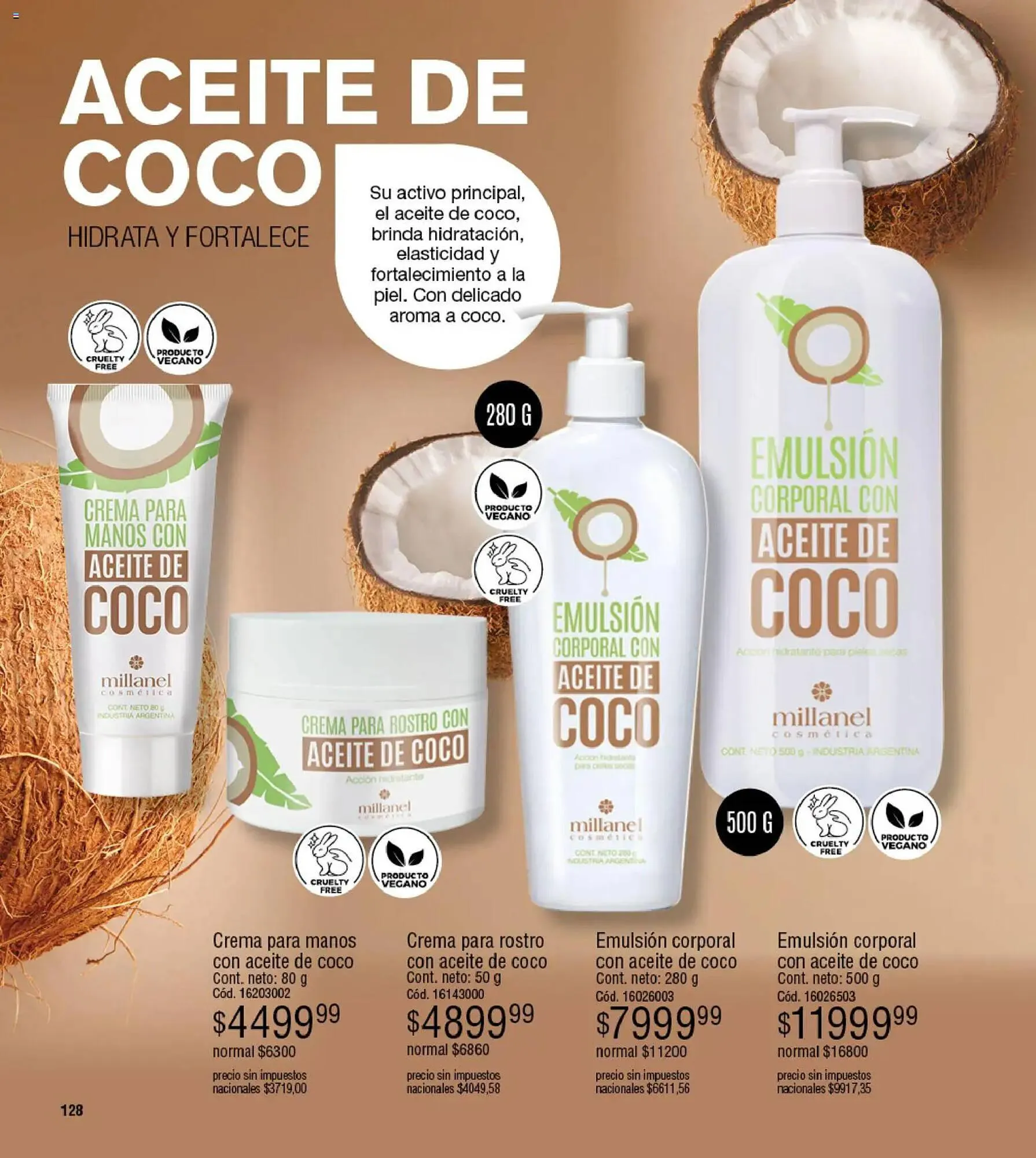 Ofertas de Catálogo Millanel Cosmética 27 de abril al 25 de mayo 2026 - Página 128 del catálogo