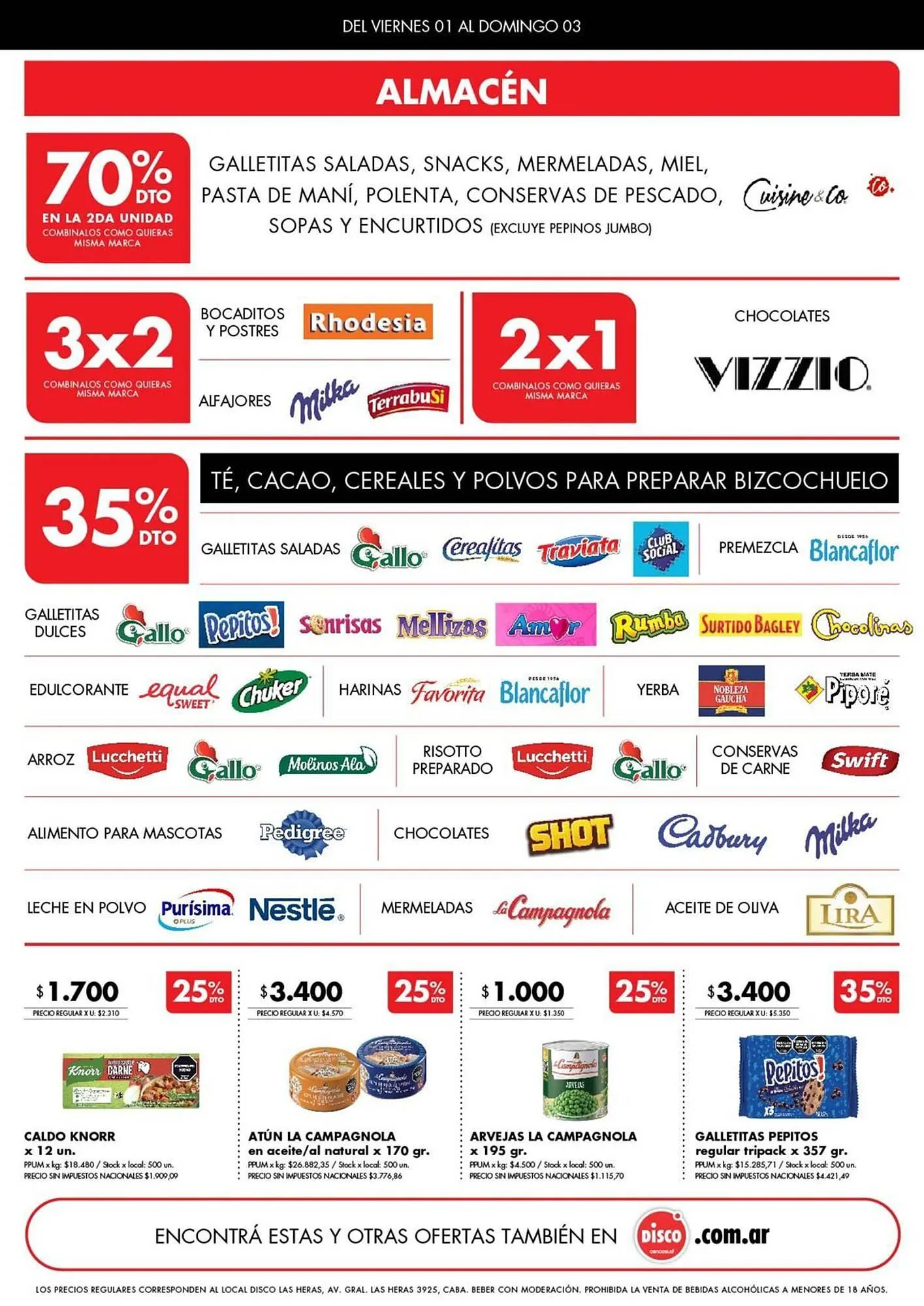 Ofertas de Catálogo Disco 31 de julio al 3 de agosto 2025 - Página 2 del catálogo