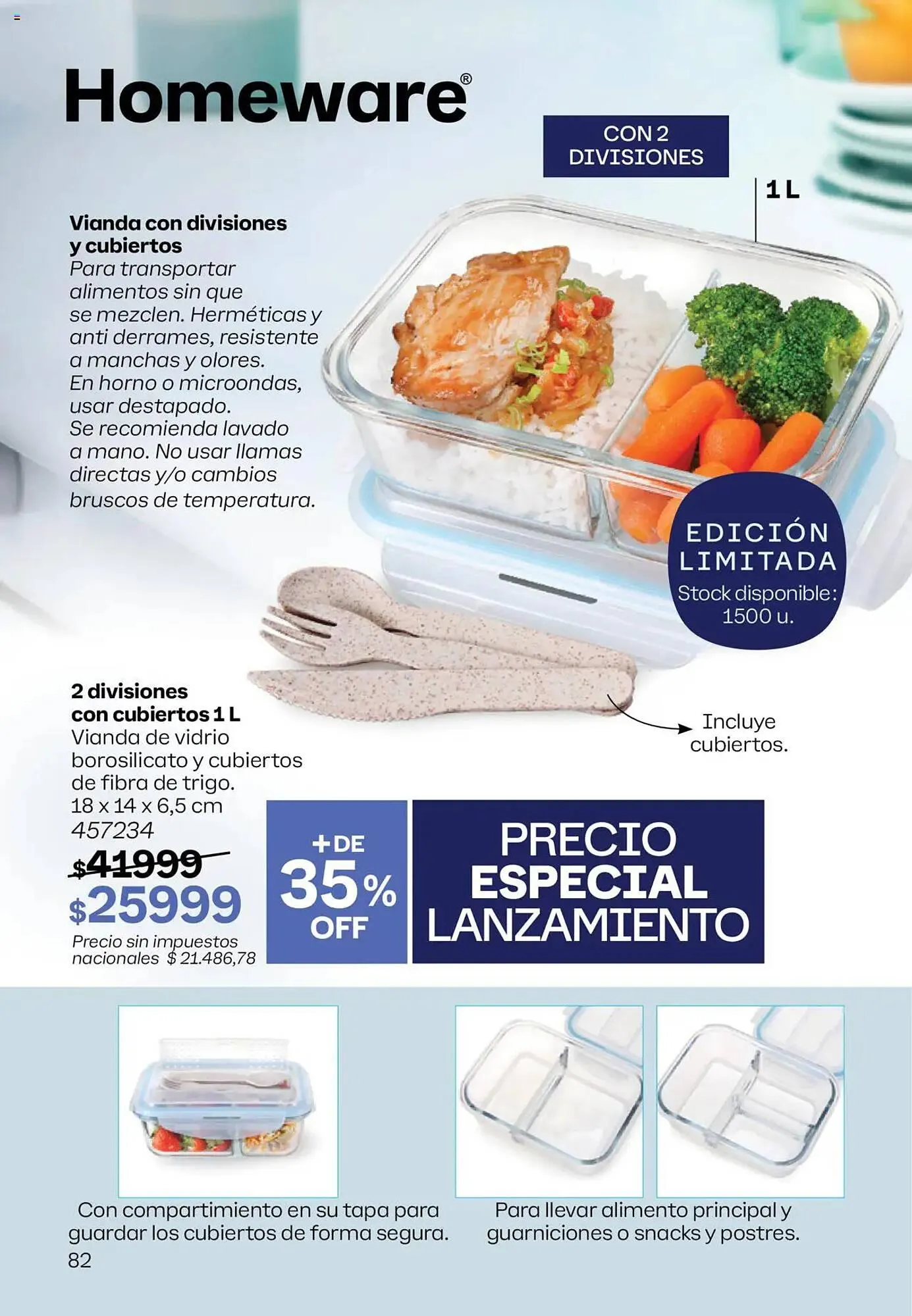 Ofertas de Catálogo Tupperware 23 de julio al 6 de agosto 2025 - Página 83 del catálogo