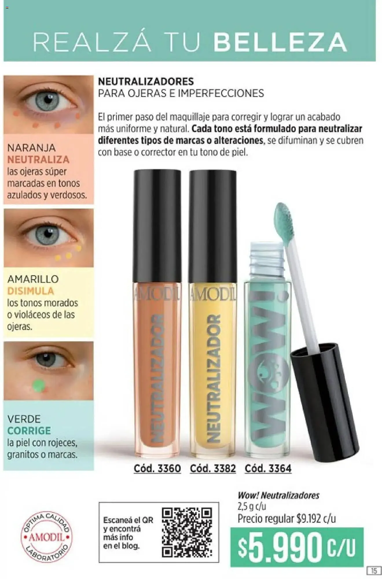 Ofertas de Catálogo Amodil 26 de junio al 21 de julio 2025 - Página 15 del catálogo