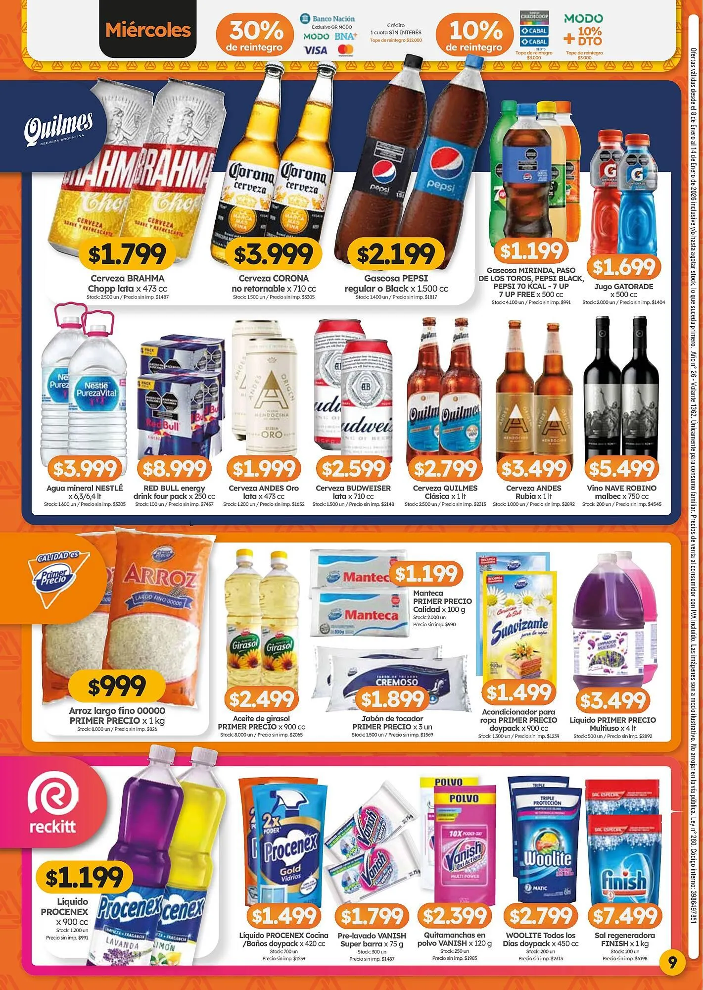 Ofertas de Folleto Cordiez 8 de enero al 14 de enero 2026 - Página 9 del catálogo