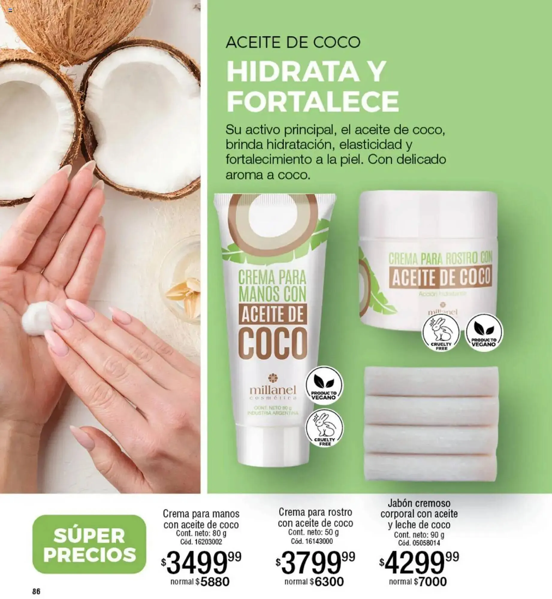 Ofertas de Catálogo Millanel Cosmética 28 de abril al 25 de mayo 2025 - Página 86 del catálogo