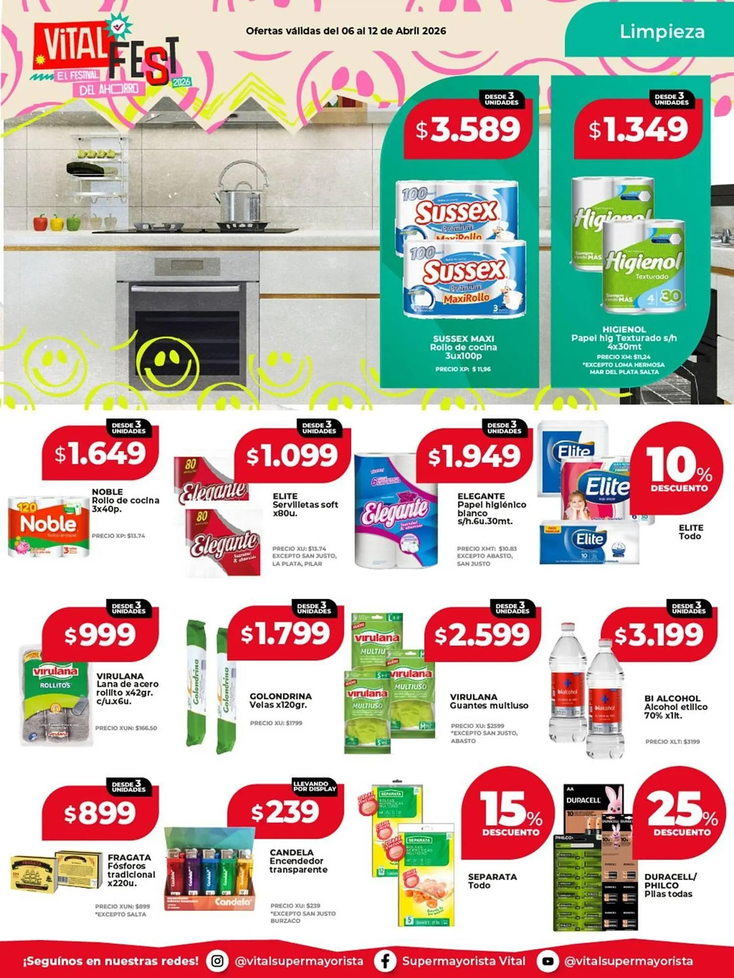 Ofertas de Catálogo Supermayorista Vital 6 de abril al 12 de abril 2026 - Página 8 del catálogo
