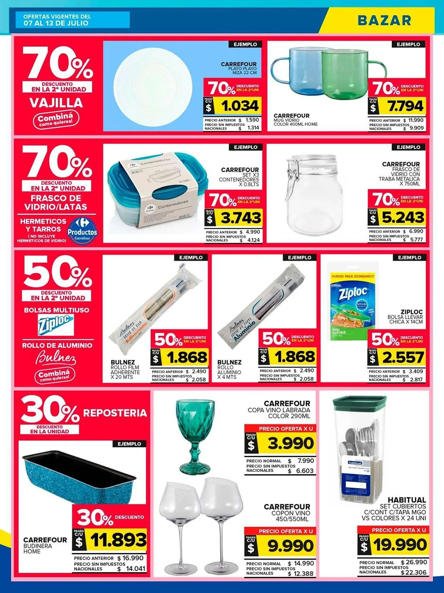 Ofertas de Catálogo Carrefour Maxi 7 de julio al 13 de julio 2025 - Página 24 del catálogo