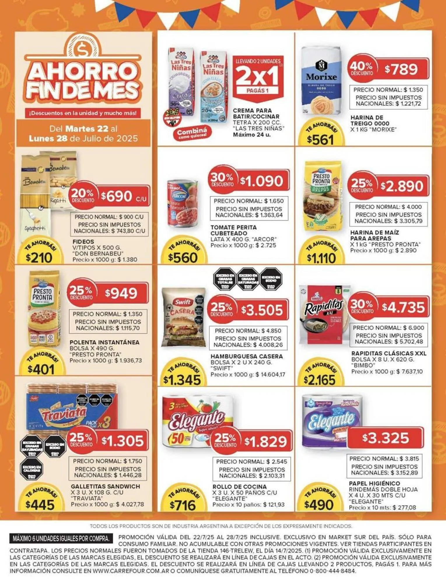Ofertas de Catálogo Carrefour 22 de julio al 29 de julio 2025 - Página 46 del catálogo