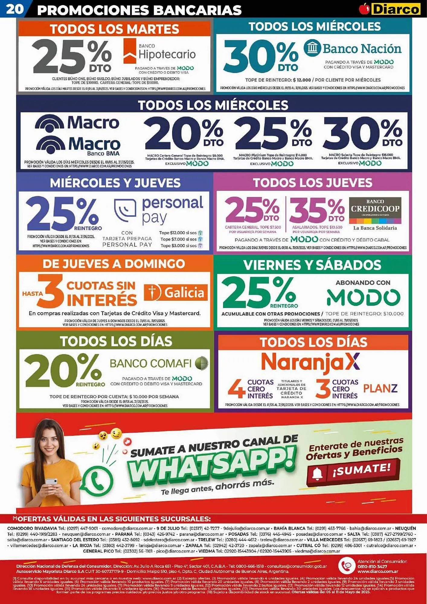Ofertas de Catálogo Diarco 5 de mayo al 13 de mayo 2025 - Página 20 del catálogo