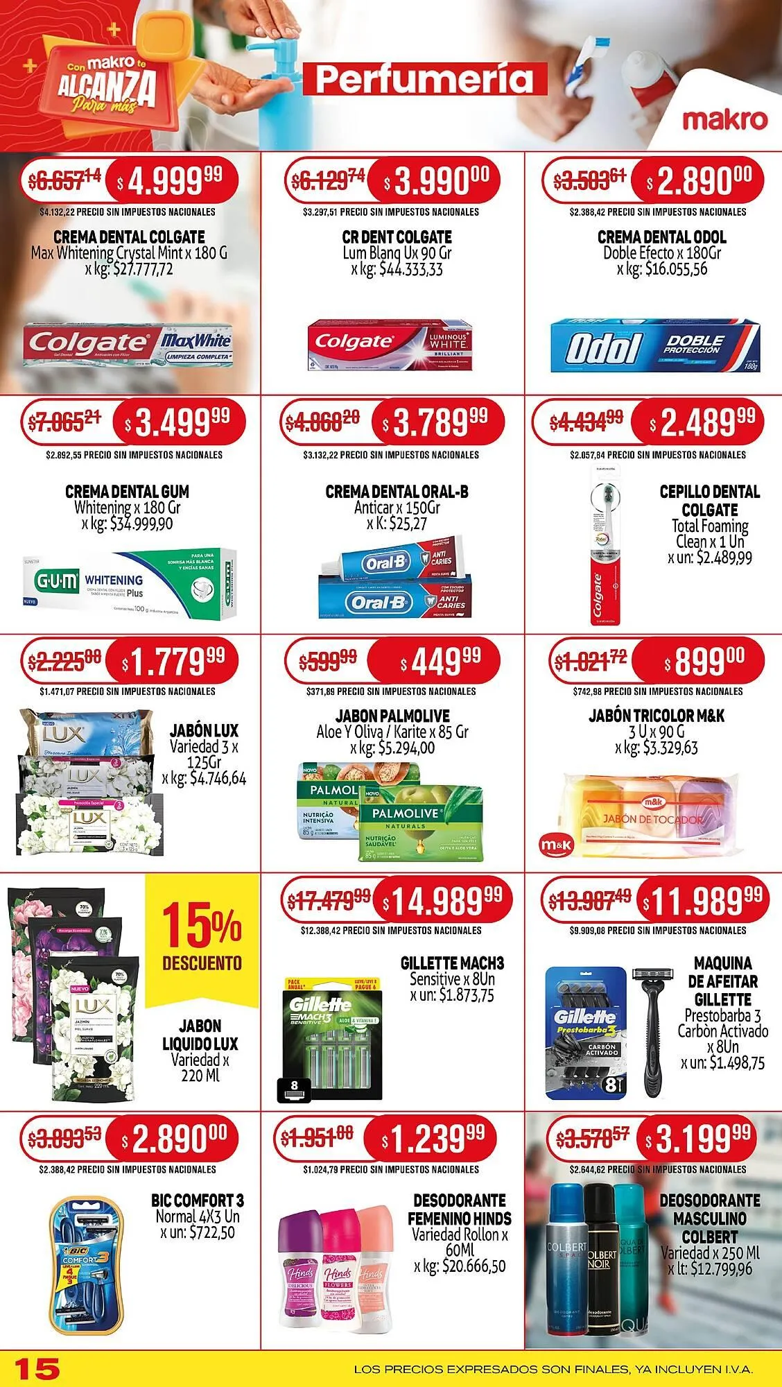 Ofertas de Catálogo Makro 5 de junio al 12 de junio 2025 - Página 15 del catálogo