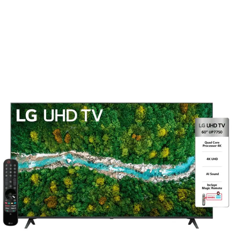 SMART TV 60" 4K ULTRA HD 60UP7750