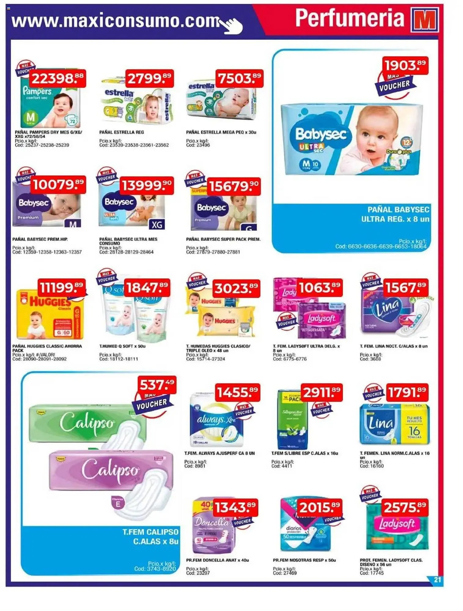 Ofertas de Catálogo Maxiconsumo 14 de abril al 20 de abril 2025 - Página 21 del catálogo
