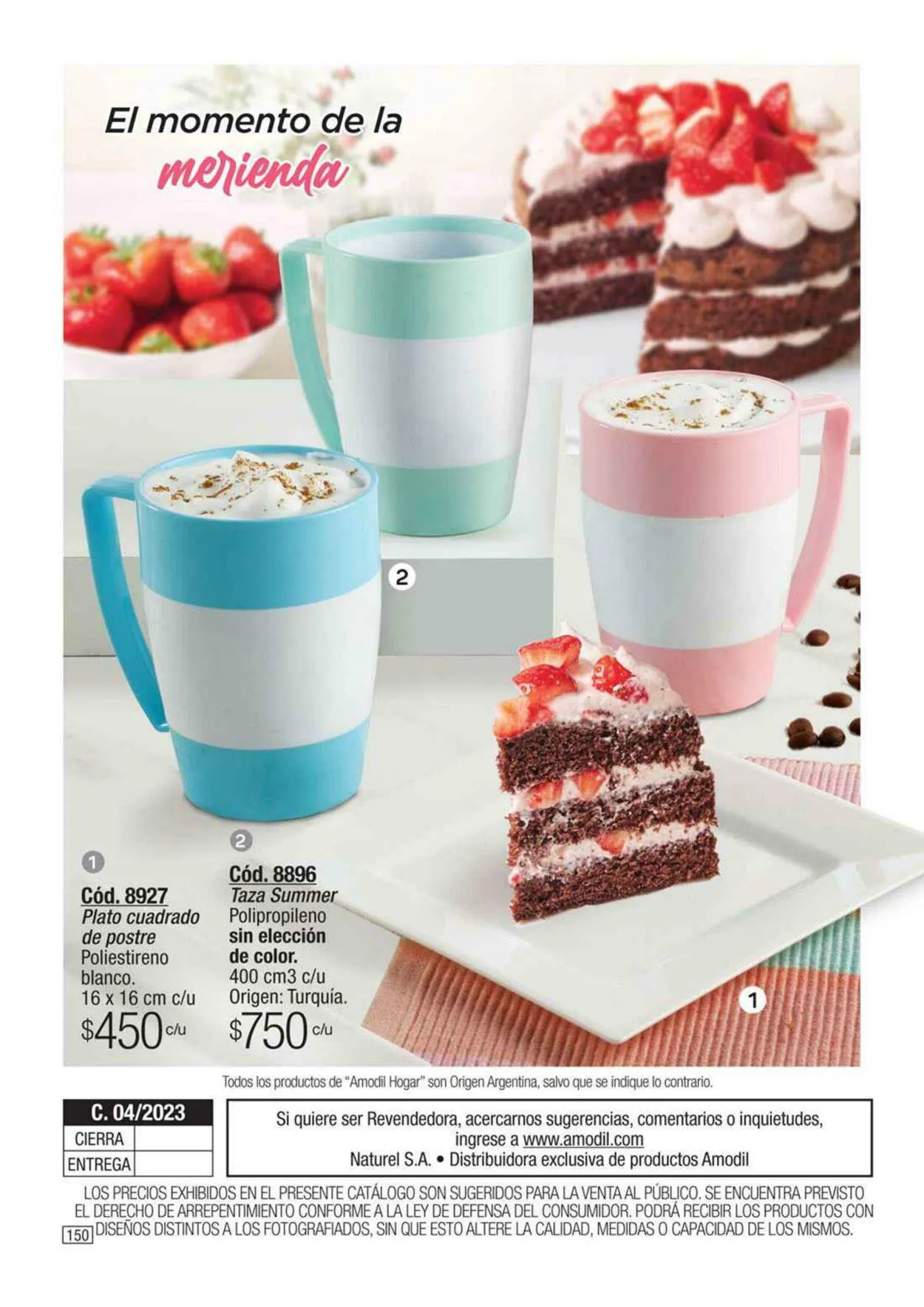 Ofertas de Amodil 2 de noviembre al 30 de noviembre 2023 - Página 150 del catálogo