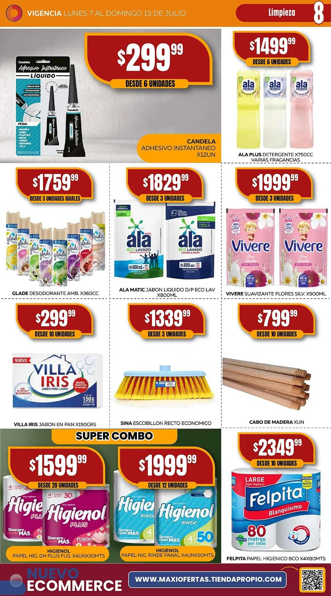 Ofertas de Catálogo Maxi Ofertas 7 de julio al 13 de julio 2025 - Página 8 del catálogo