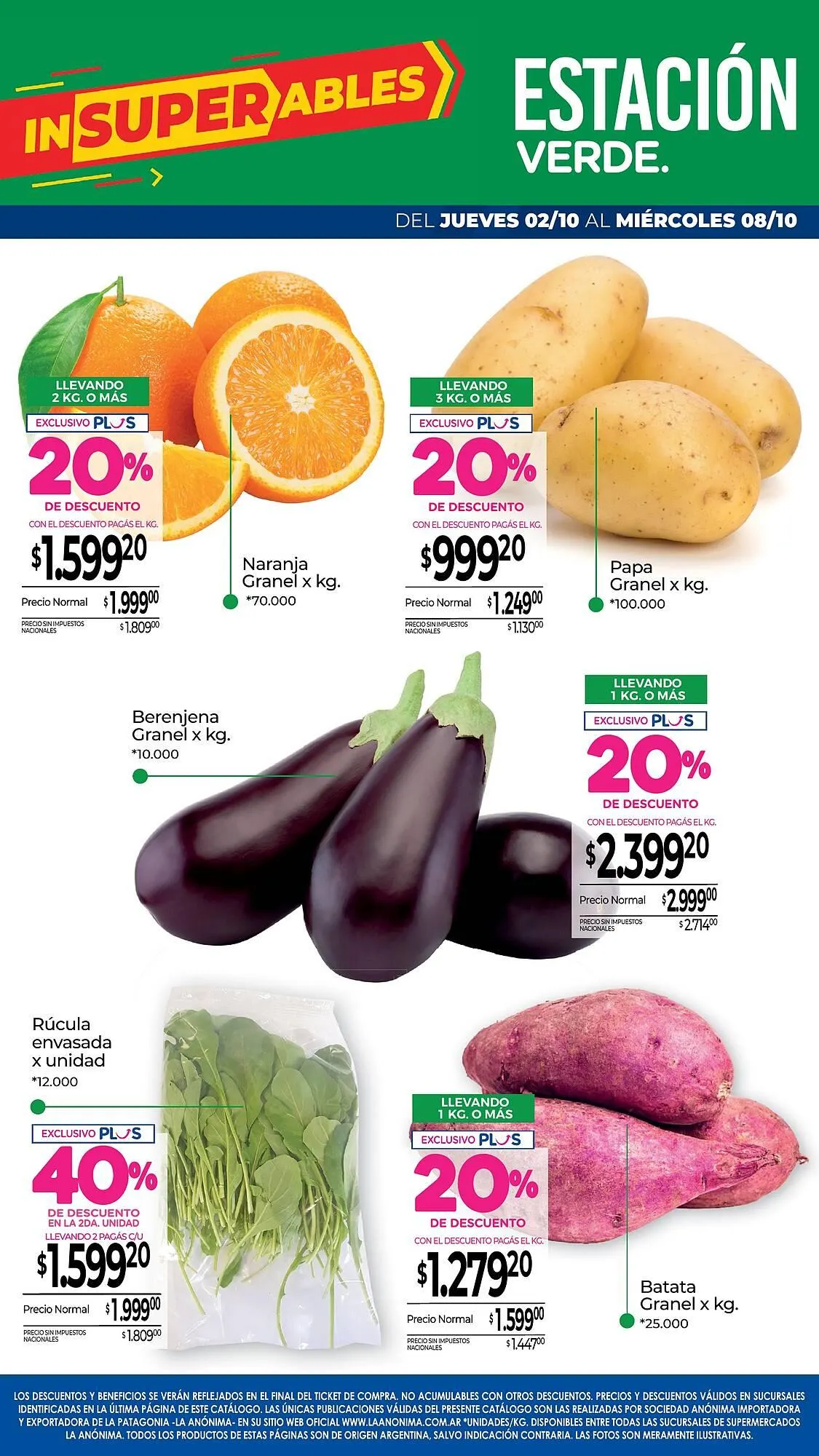 Ofertas de Catálogo La Anonima 2 de octubre al 8 de octubre 2025 - Página 6 del catálogo