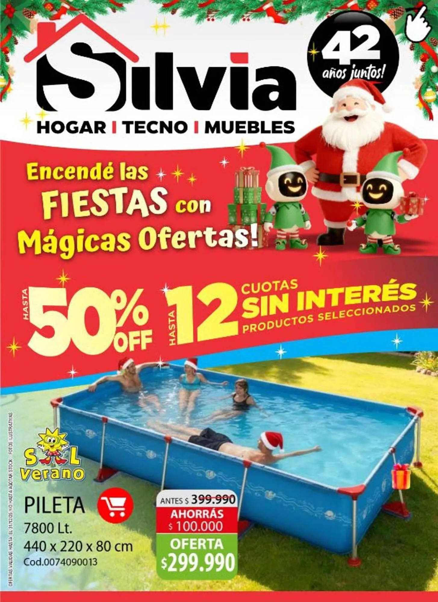 Ofertas de Catálogo Casa Silvia 9 de diciembre al 31 de diciembre 2025 - Página 1 del catálogo