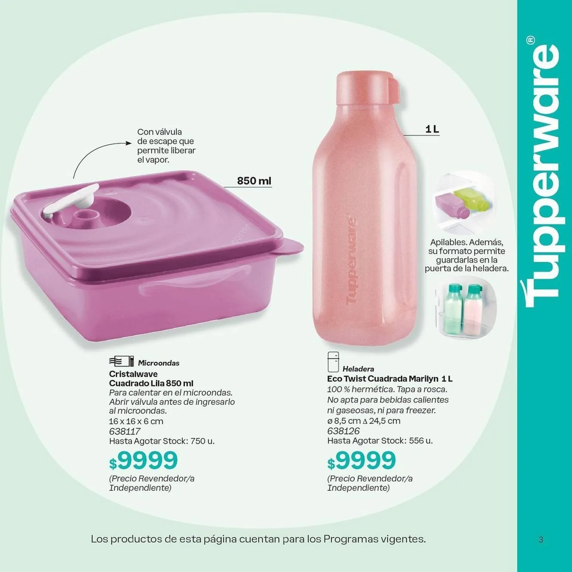 Ofertas de Catálogo Tupperware 28 de febrero al 31 de marzo 2025 - Página 3 del catálogo