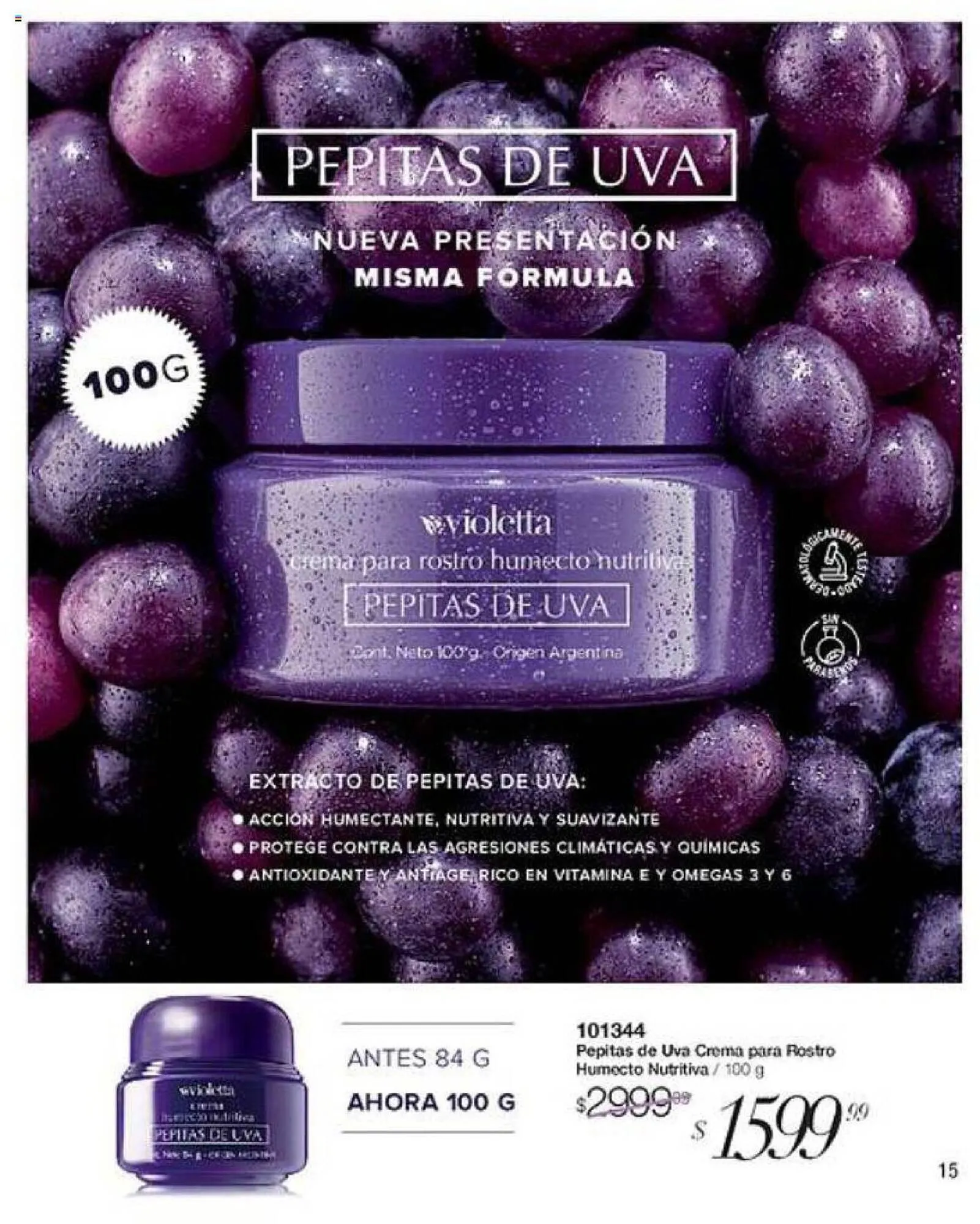 Ofertas de Catálogo Violetta Cosméticos 27 de julio al 16 de agosto 2023 - Página 15 del catálogo
