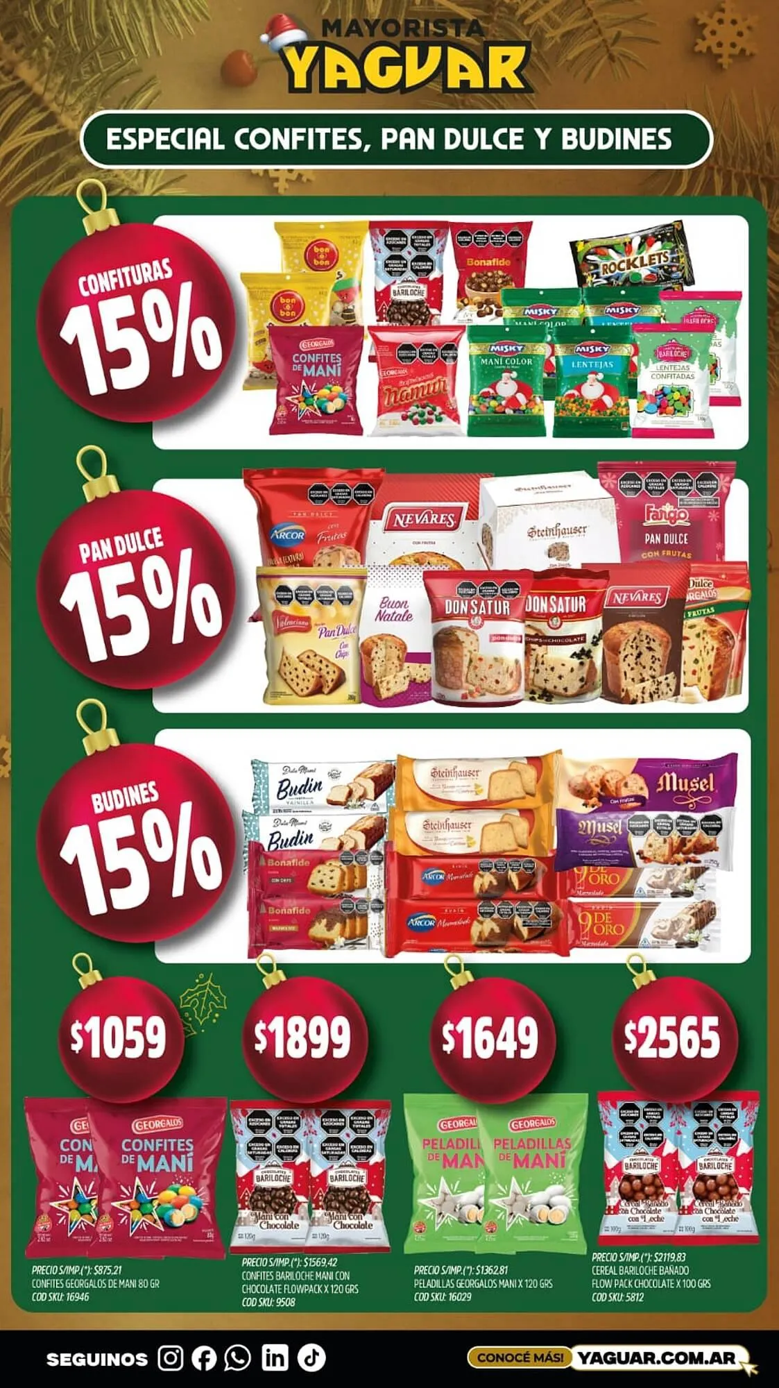 Ofertas de Catálogo Supermercados Yaguar 22 de diciembre al 28 de diciembre 2025 - Página 9 del catálogo