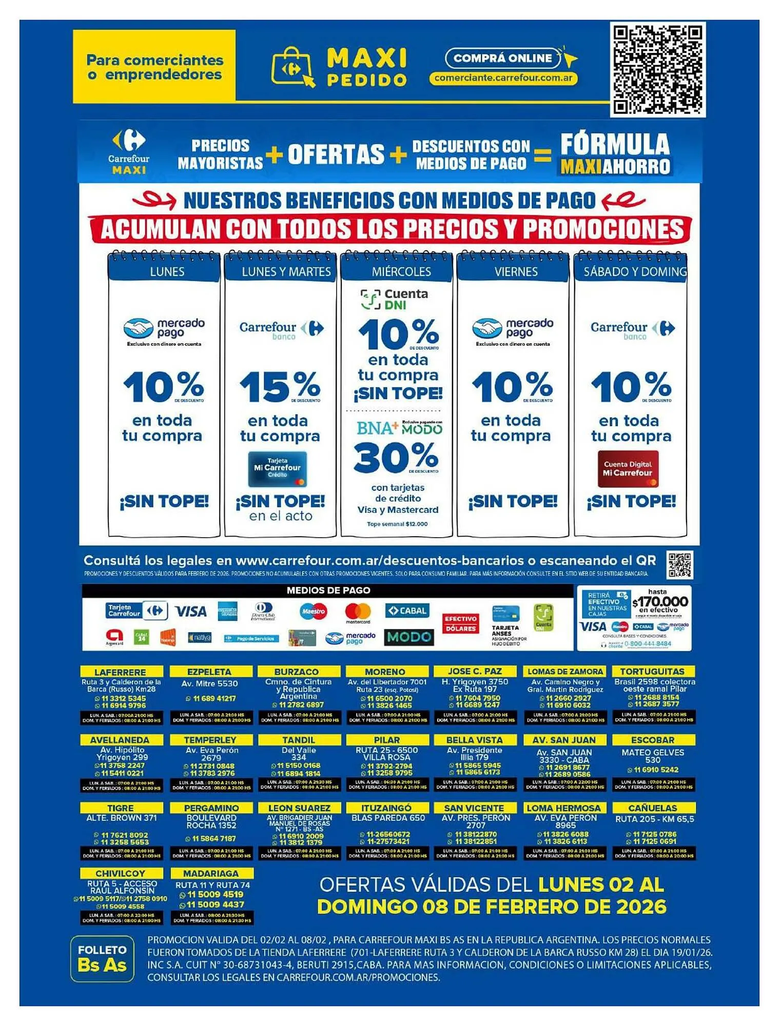 Ofertas de Folleto Carrefour Maxi 2 de febrero al 8 de febrero 2026 - Página 30 del catálogo