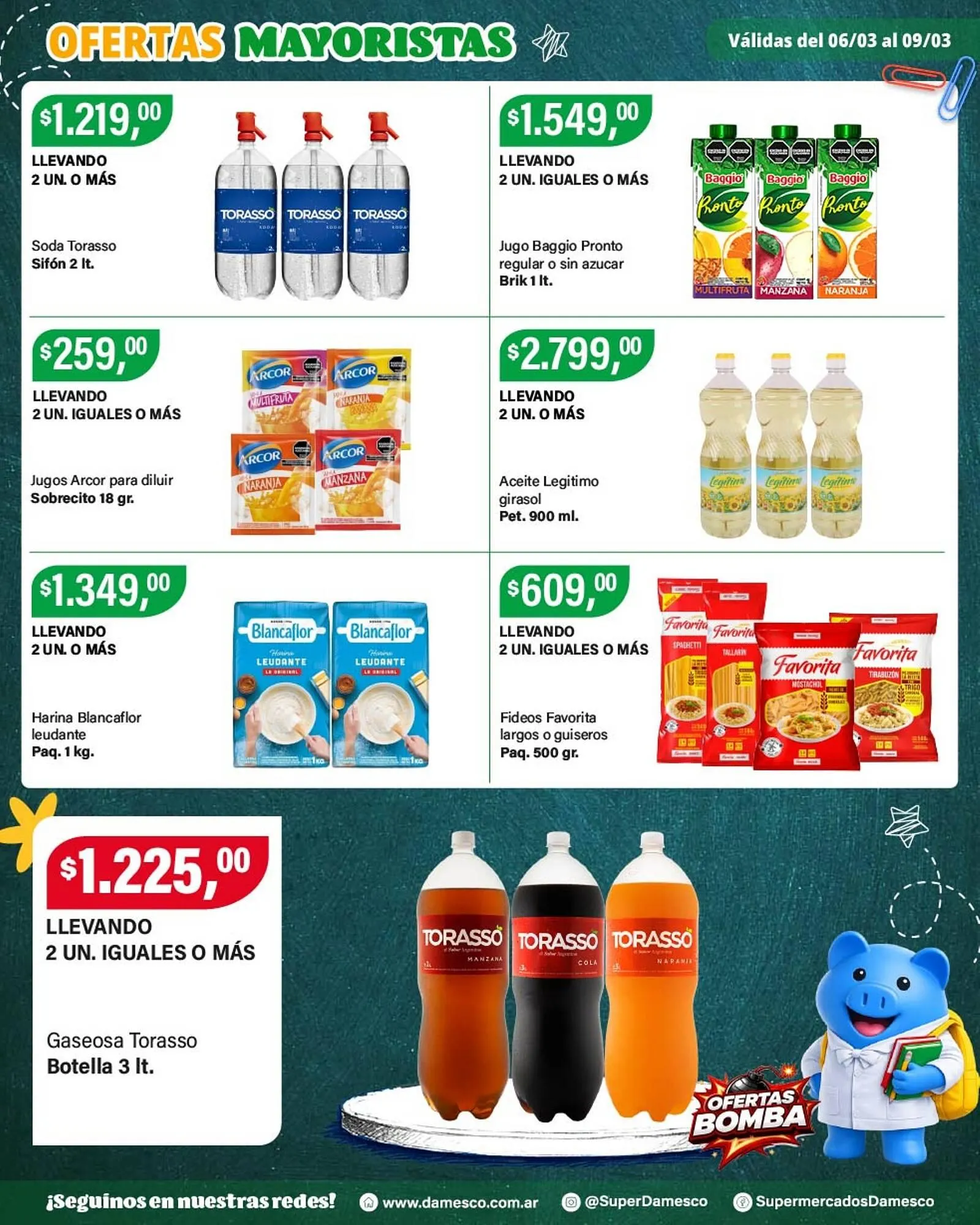 Ofertas de Catálogo Supermercados Damesco 6 de marzo al 9 de marzo 2026 - Página 2 del catálogo