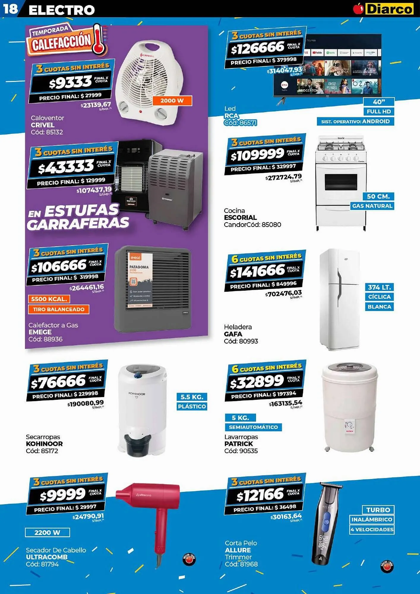 Ofertas de Catálogo Diarco 2 de junio al 8 de junio 2025 - Página 18 del catálogo