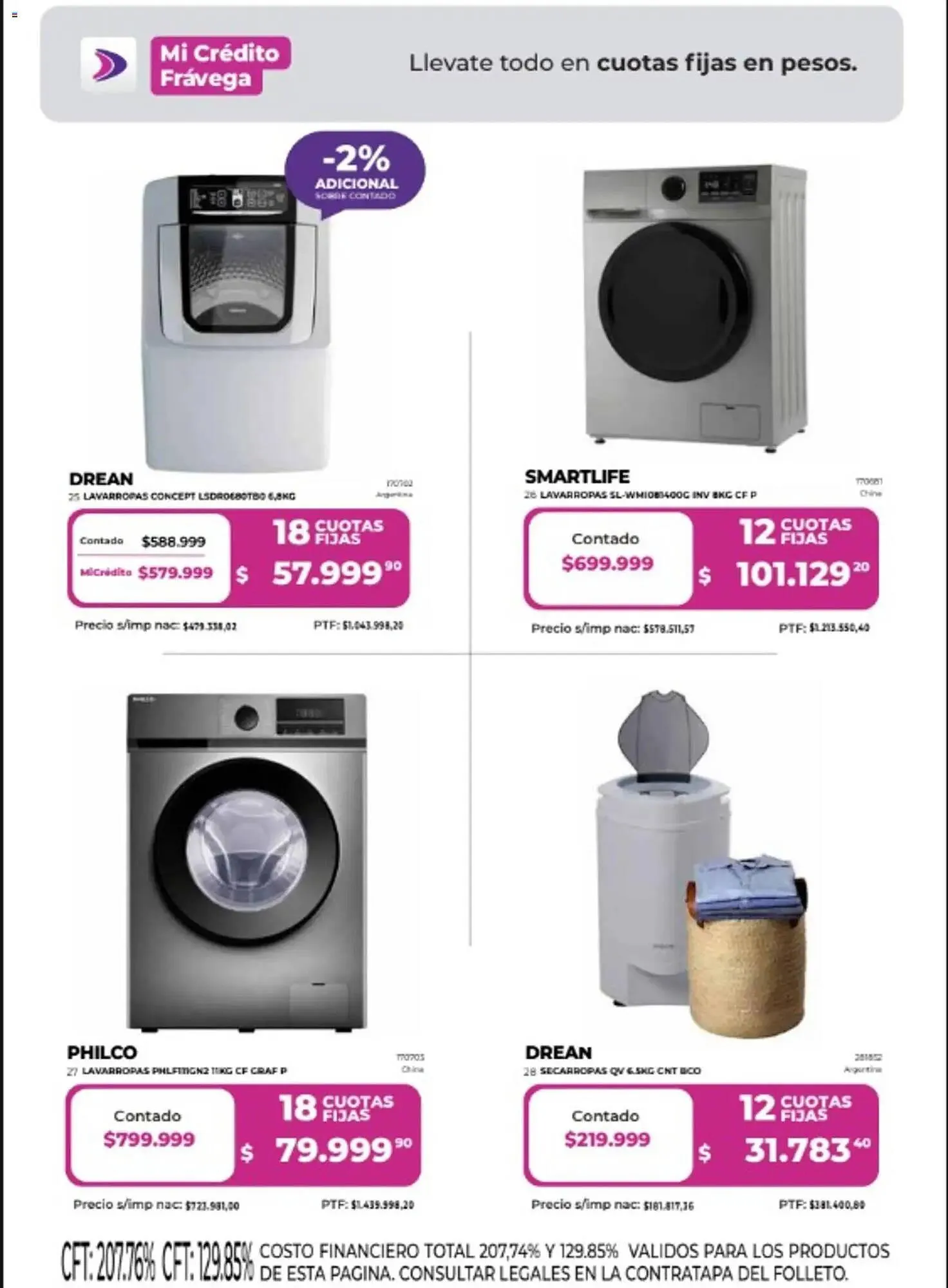 Ofertas de Catálogo Frávega 6 de mayo al 1 de junio 2026 - Página 10 del catálogo