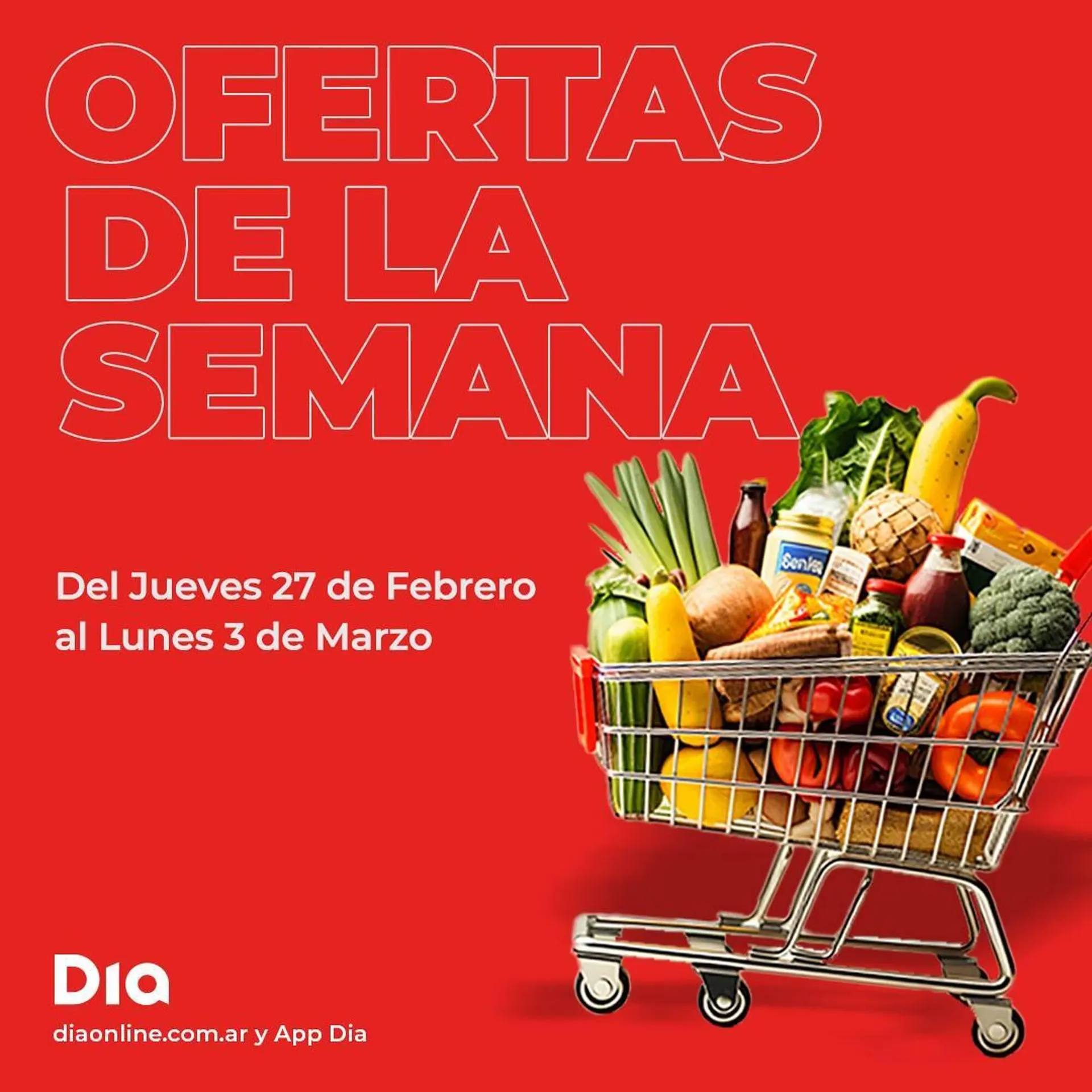 Ofertas de Catálogo Supermercados DIA 27 de febrero al 3 de marzo 2025 - Página 1 del catálogo
