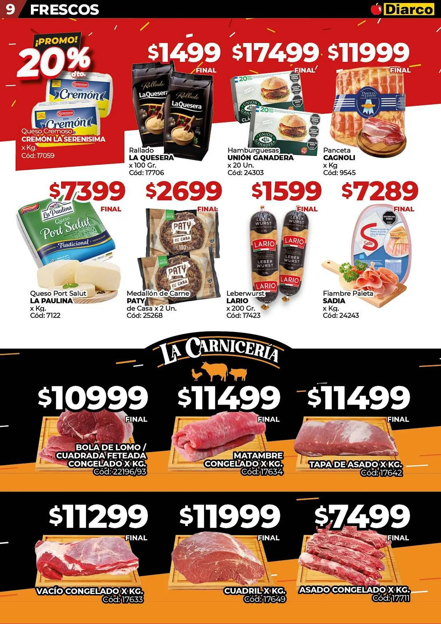 Ofertas de Catálogo Diarco 31 de marzo al 4 de abril 2025 - Página 9 del catálogo