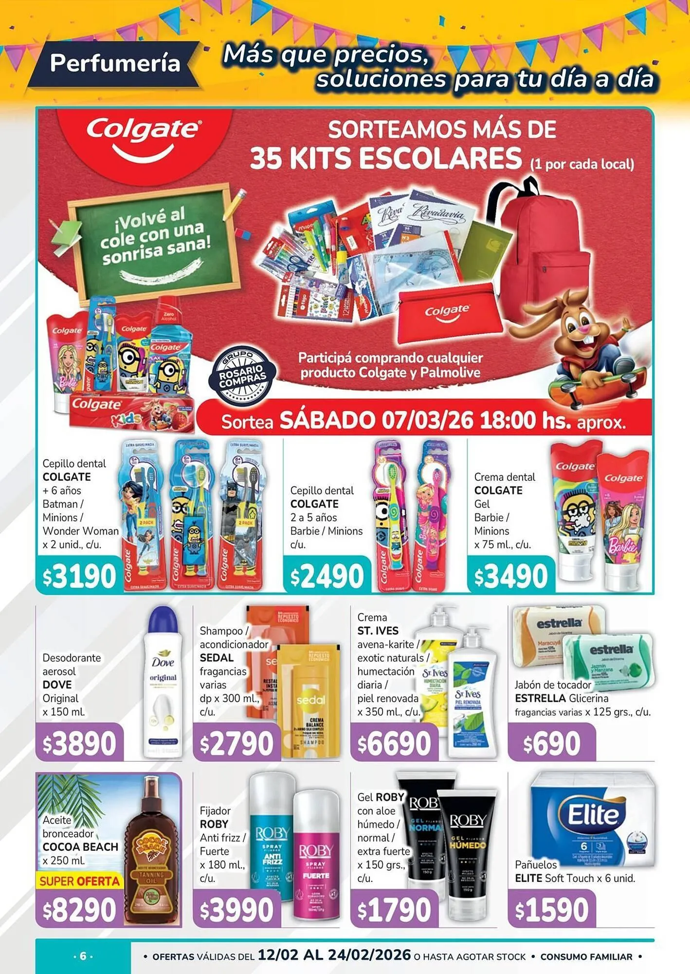 Ofertas de Catálogo Unico Supermercados 16 de febrero al 24 de febrero 2026 - Página 6 del catálogo