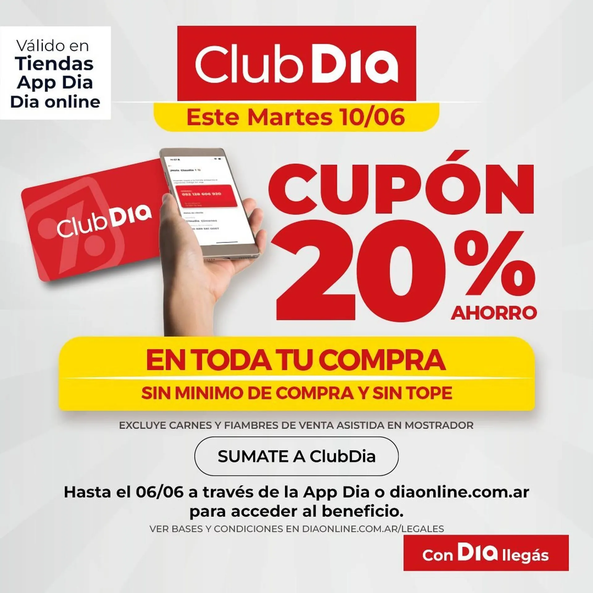 Ofertas de Catálogo Supermercados DIA 6 de junio al 10 de junio 2025 - Página 1 del catálogo