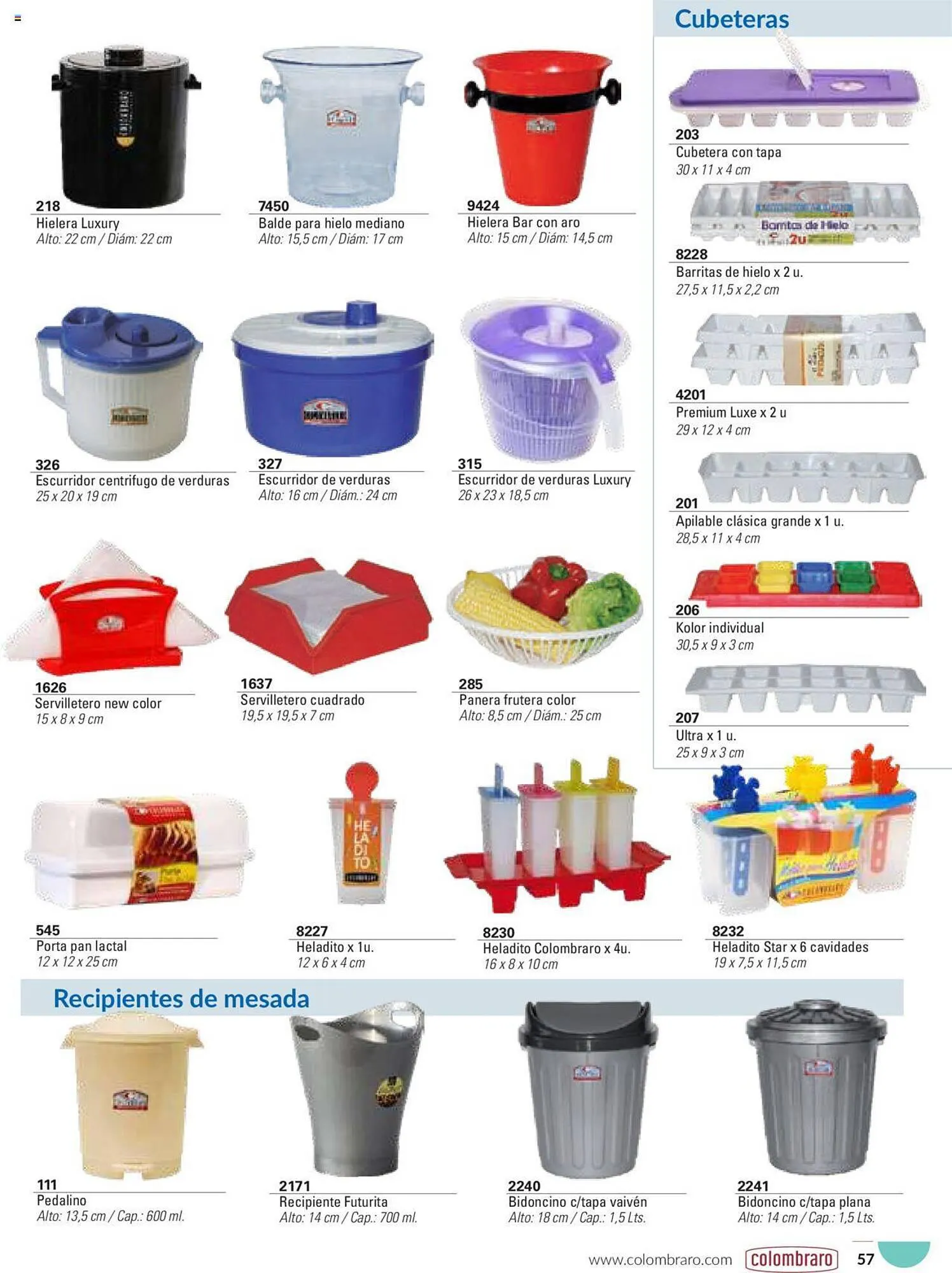 Ofertas de Catálogo Colombraro 1 de enero al 31 de diciembre 2024 - Página 57 del catálogo