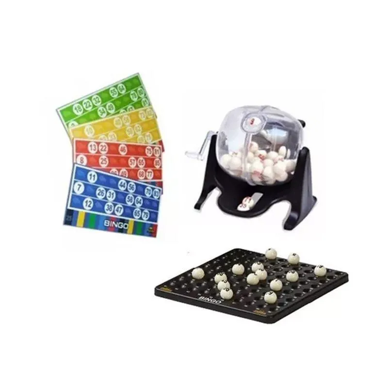 Juego De Mesa Bisonte Bingo De 90 Bolillas Con Bolillero Bi9919 - BISONTE